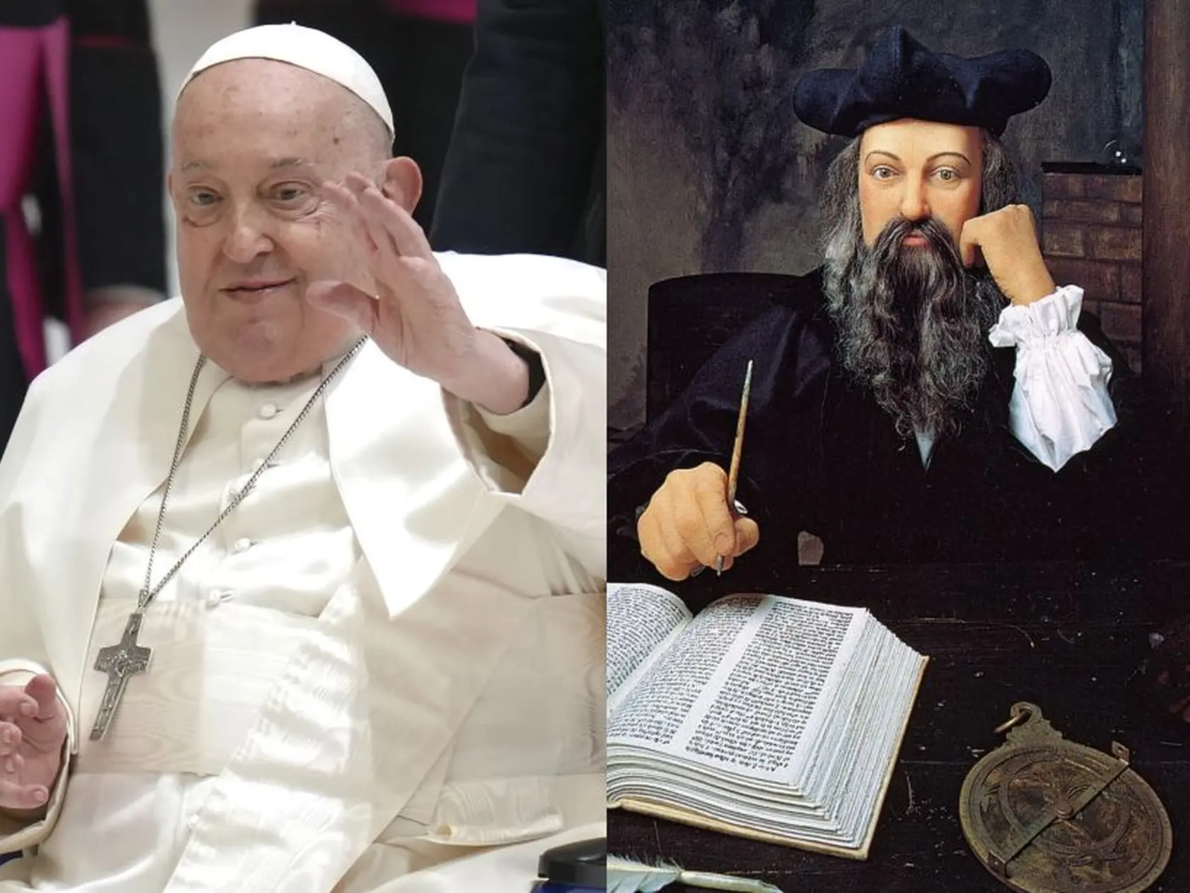 Predpovedal Nostradamus pápežovu smrť?
