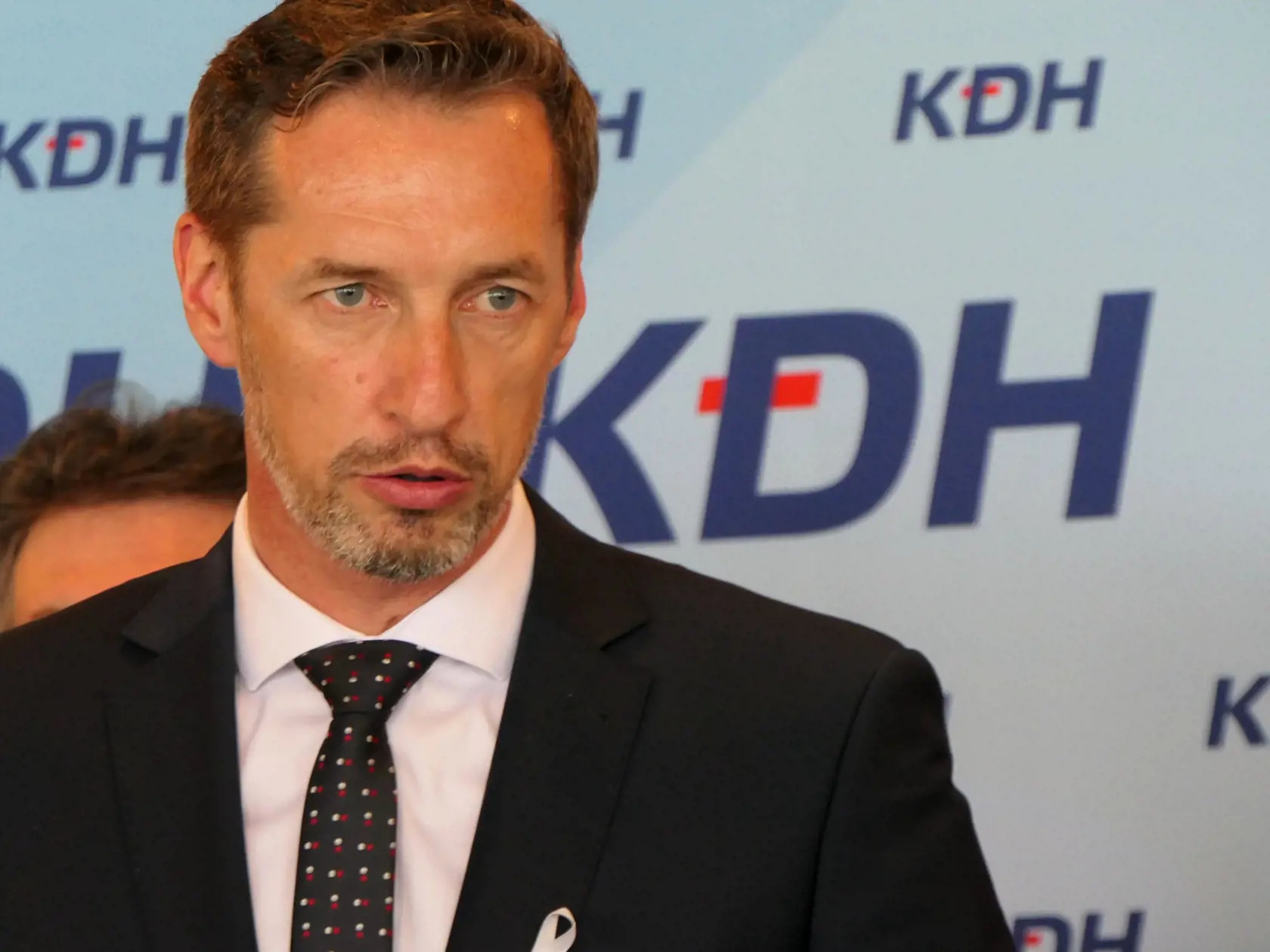 Predseda Kresťanskodemokratického hnutia (KDH) Milan Majerský