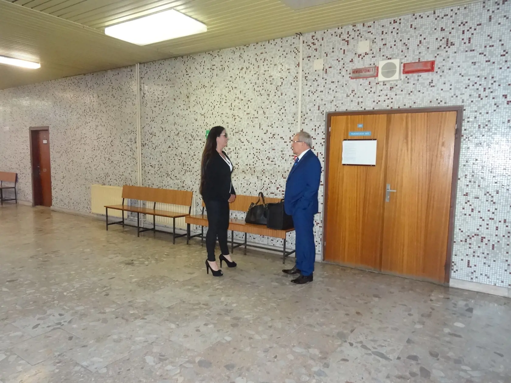 Kabrheľová v debate s obhajcom obžalovaného exekútora Ivanom Vankom.