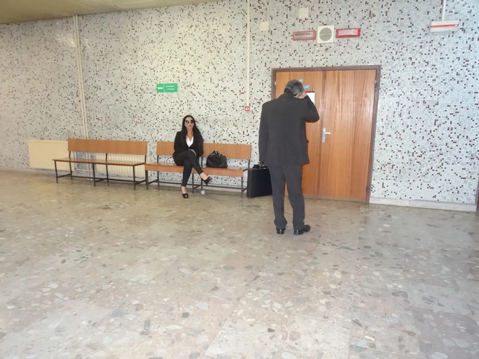 Kabrheľová so svojim komplicom neprehodili ani slovo.