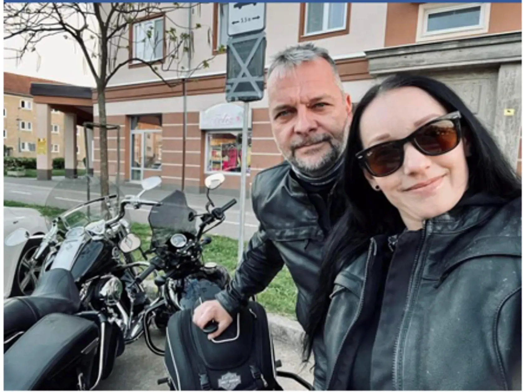 Lenka s priateľom Robom.