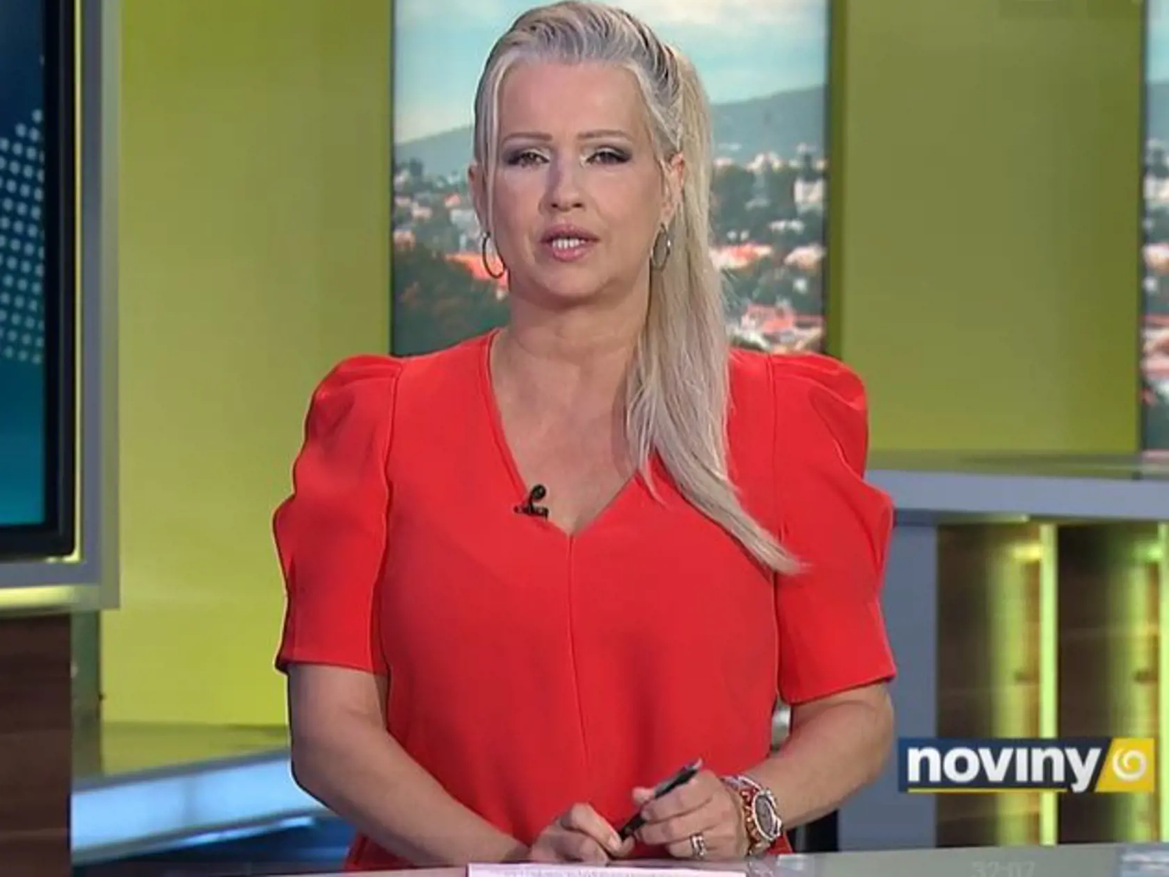Lenka na obrazovke pôsobia zmeneno.