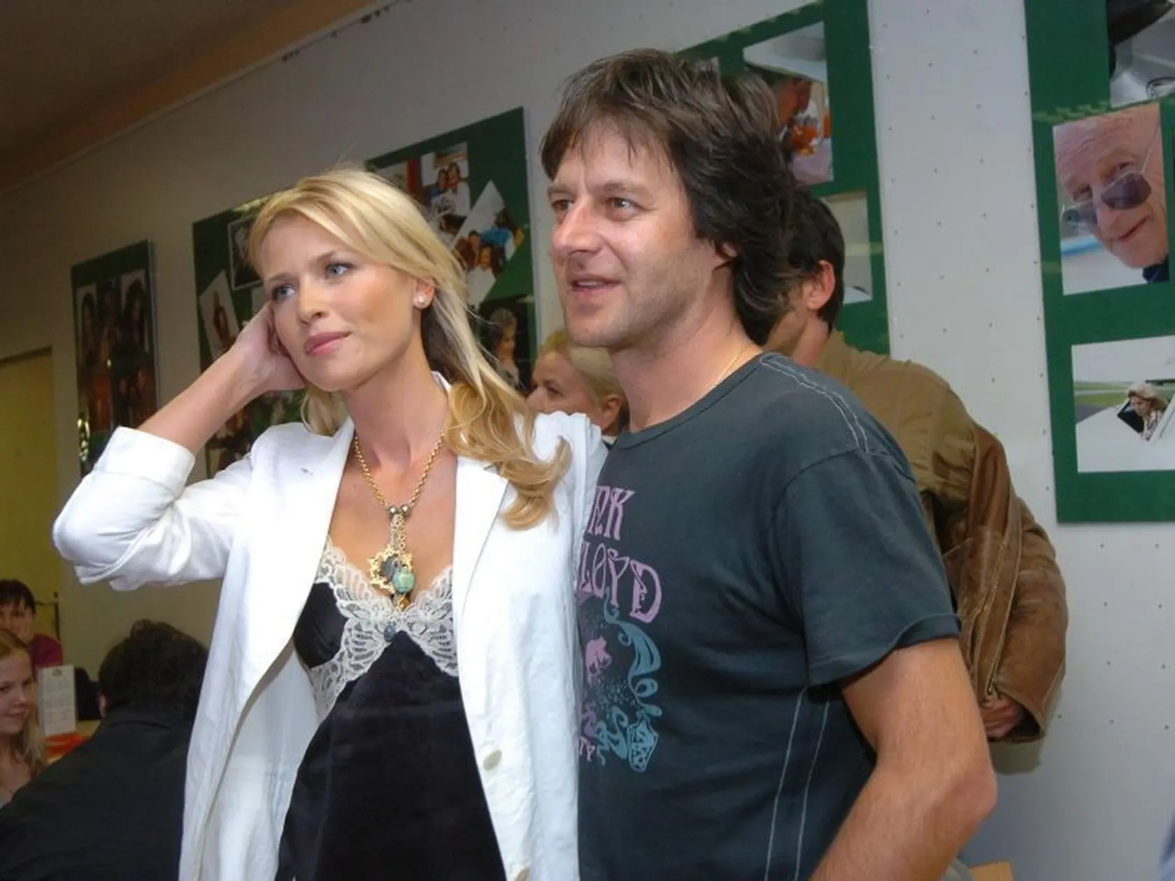 Paľo Habera a jeho partnerka Daniela Peštová