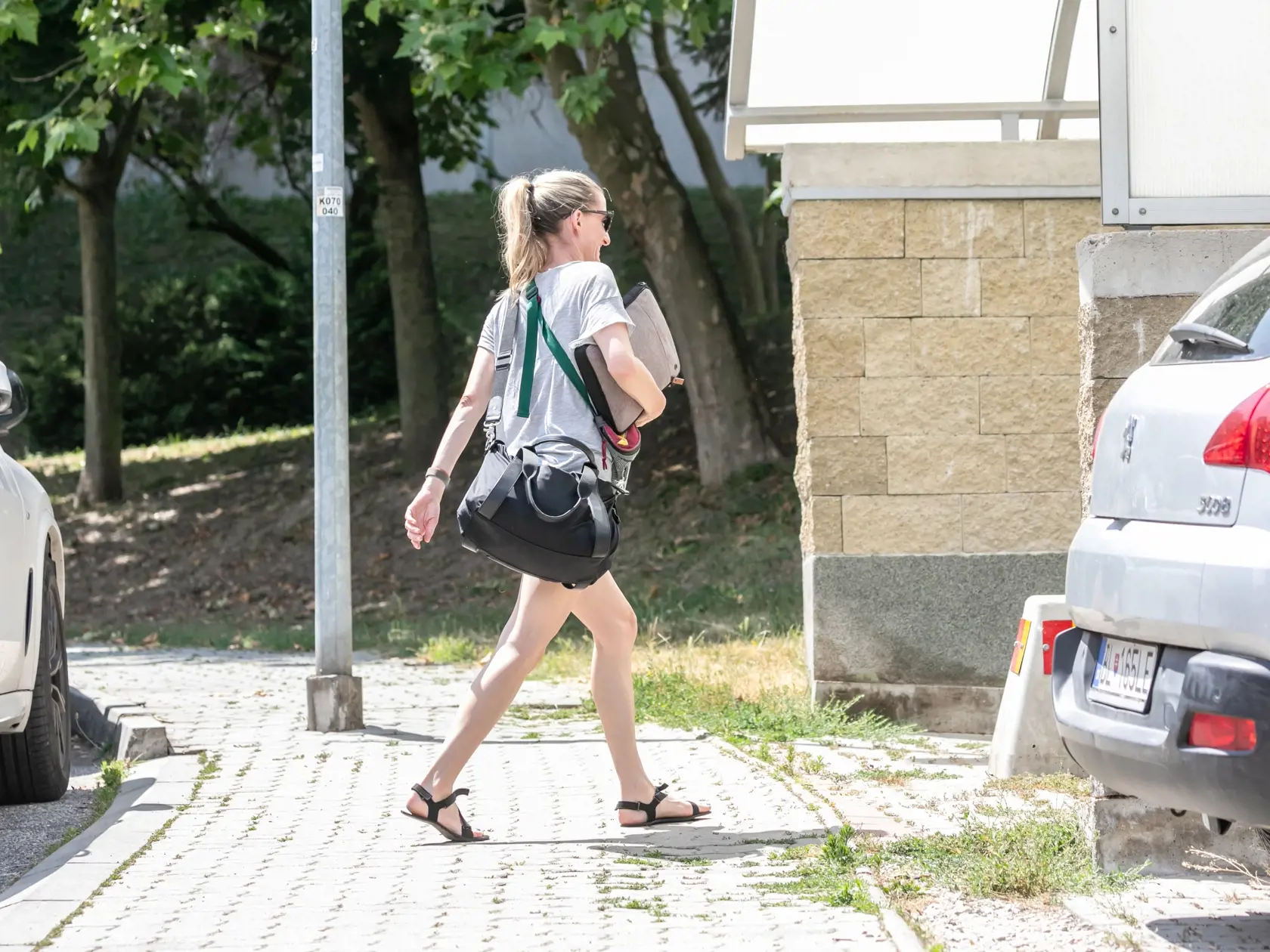 Na snímke moderátorka Adela Vinczeová.