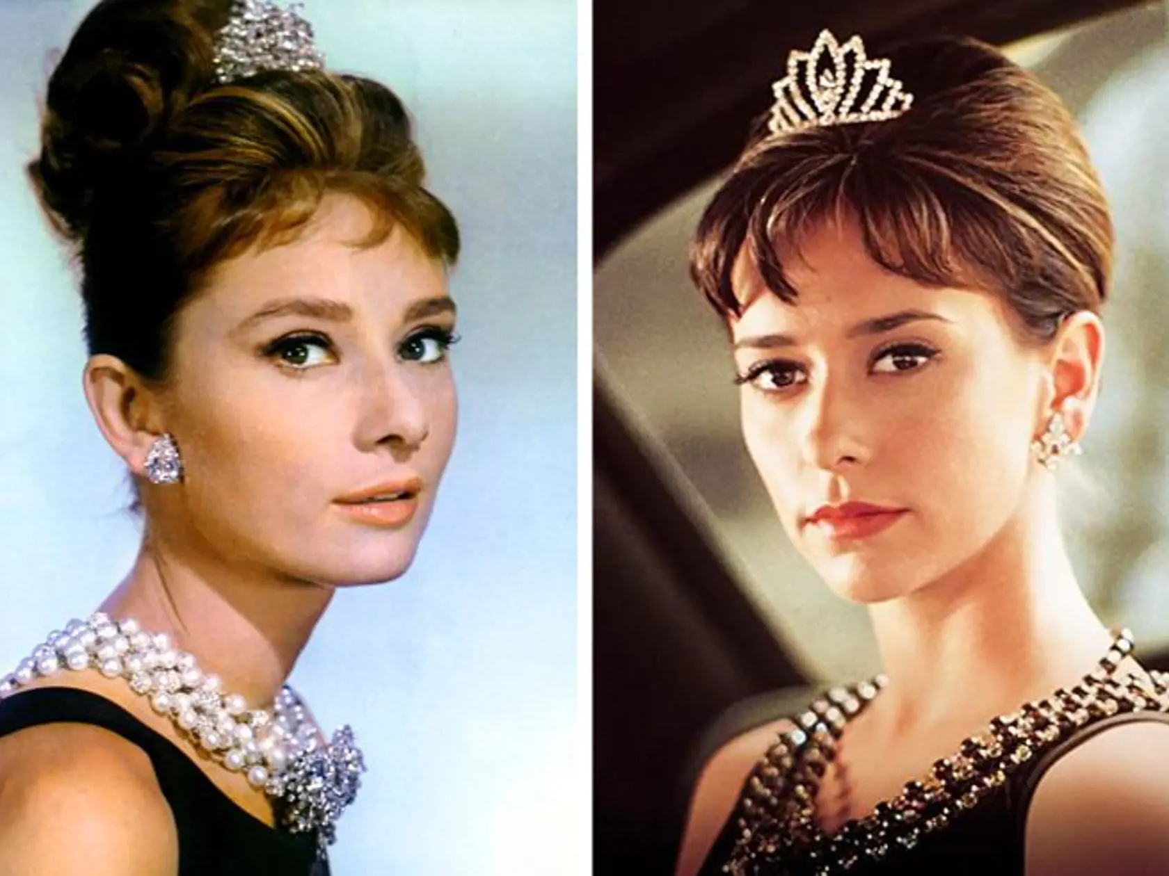 Jennifer Love Hewitt ako Audrey Hepburn v Príbehu Audrey Hepburn, 2000