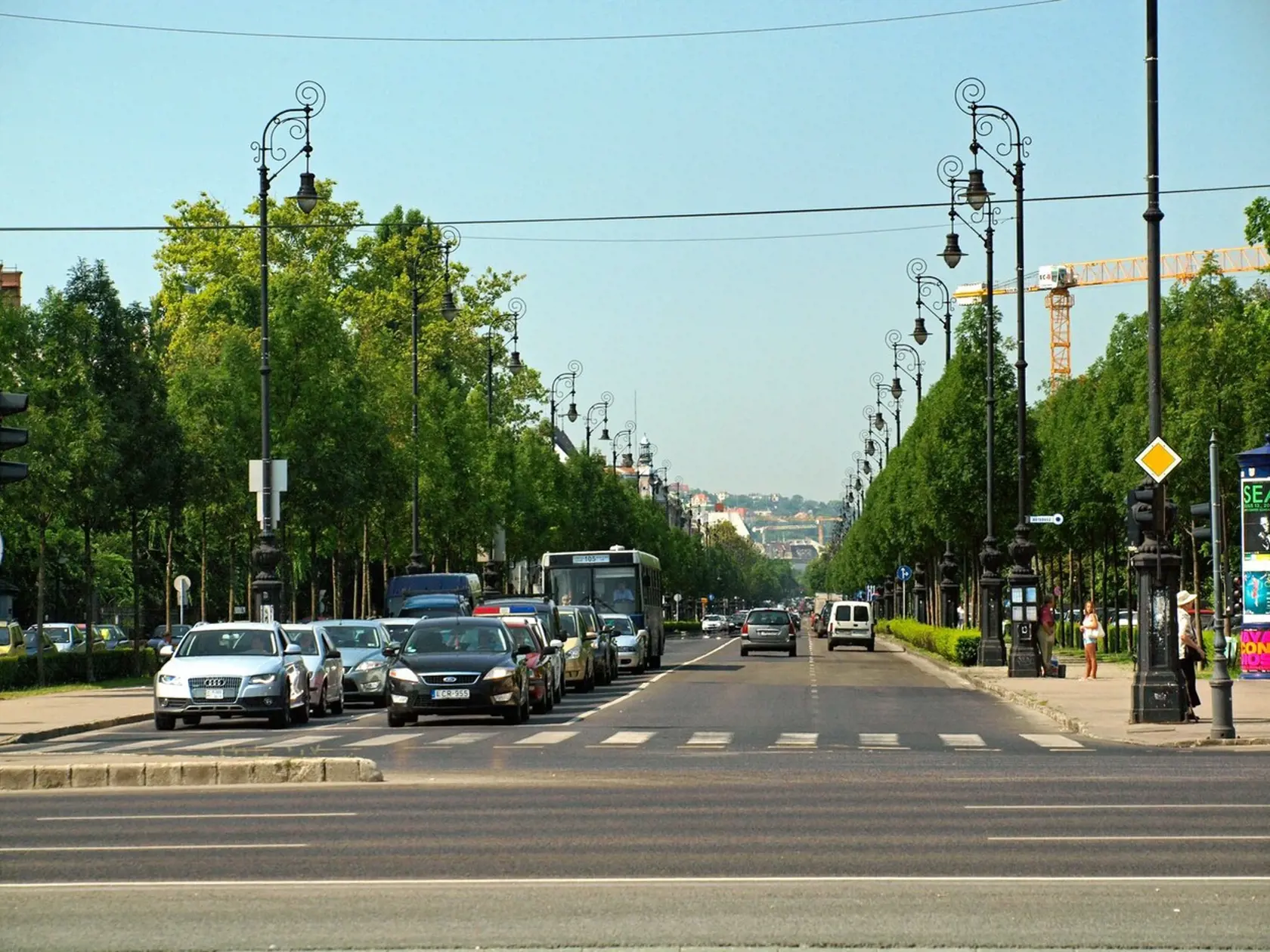 Tragická nehoda sa stala na Andrássyho ulici v Budapešti. (Ilustračné foto)