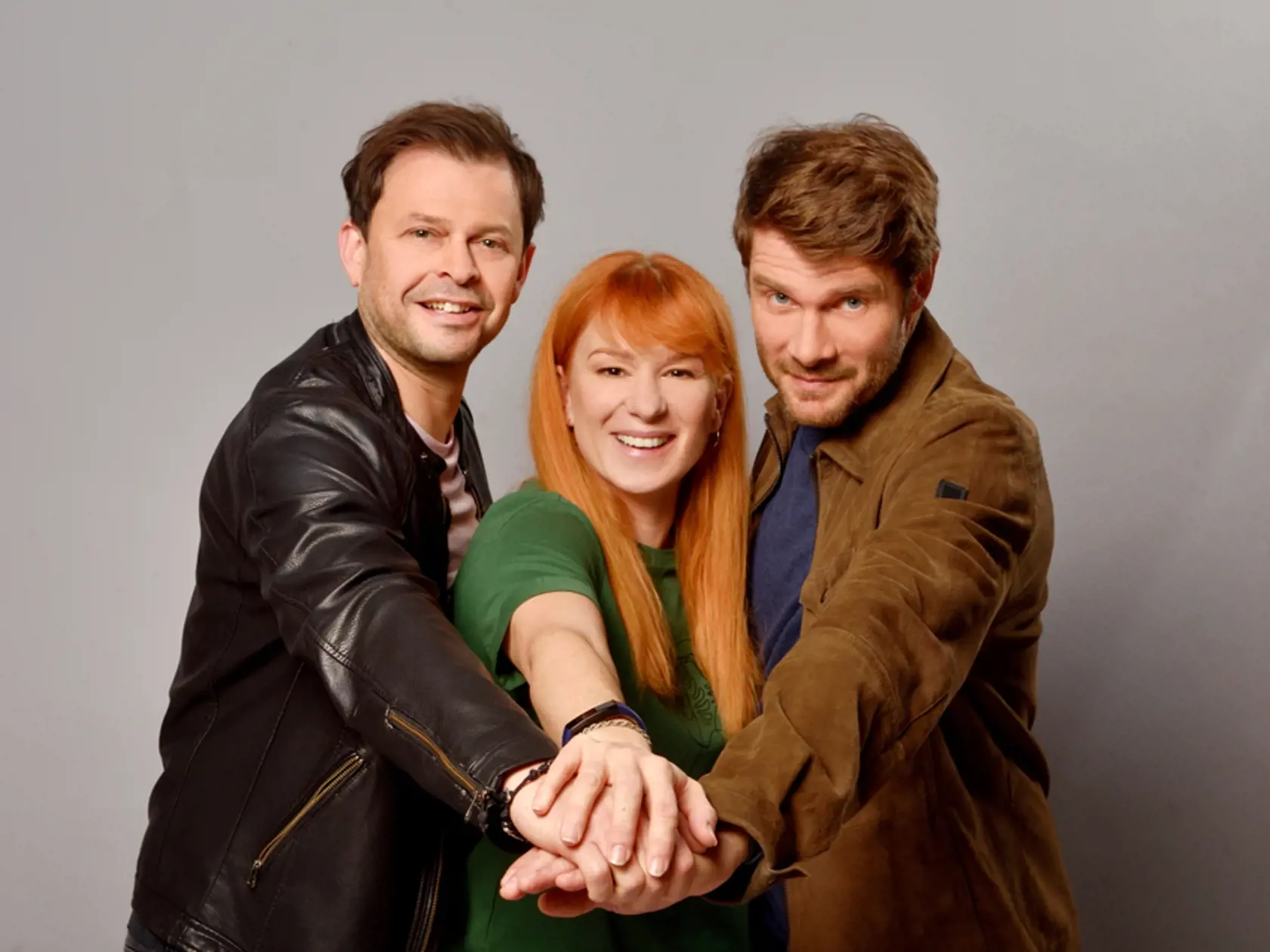 Alexander Bárta, Helena Krajčiová a Milo Kráľ.
