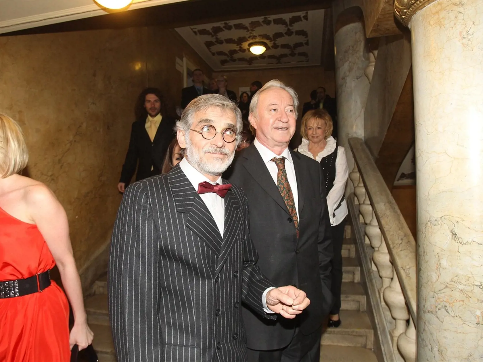 Oldŕich Kaiser a Jiří Lábus sú priateľmi od čias legendárnych zábavných programov Možno príde aj kúztelník.