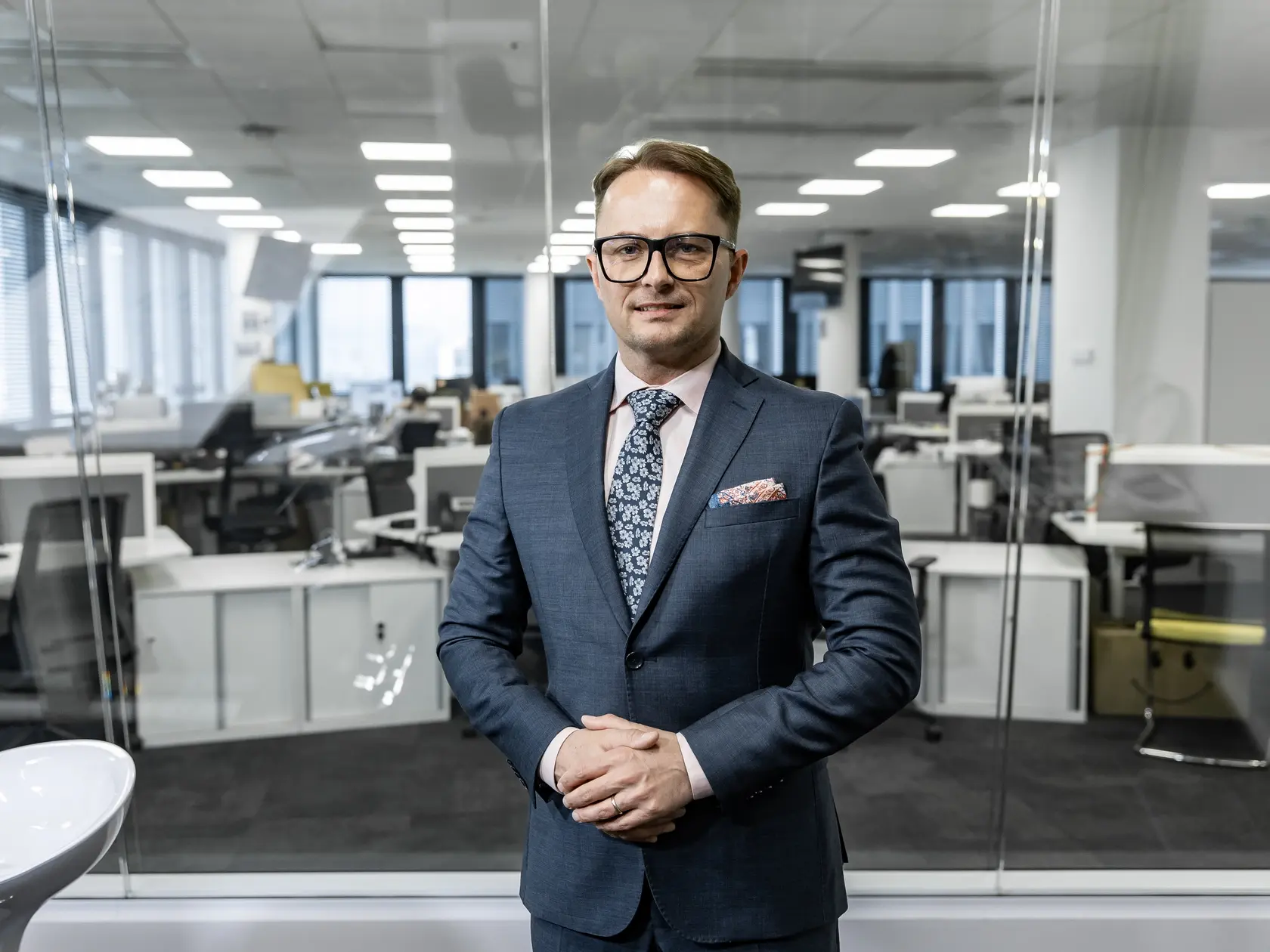 Diskusná relácia "Karty na stôl", ktorej hosťom bol Miroslav Řádek.
