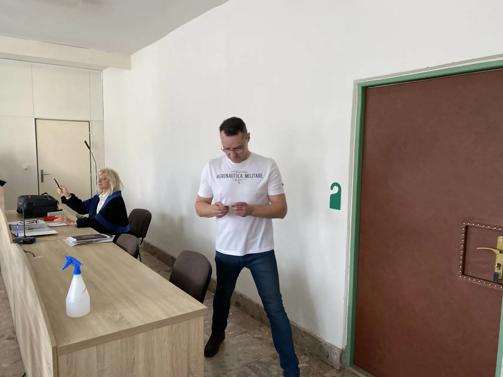 Černákov štartér Slavomír Surový pred prešovským súdom.