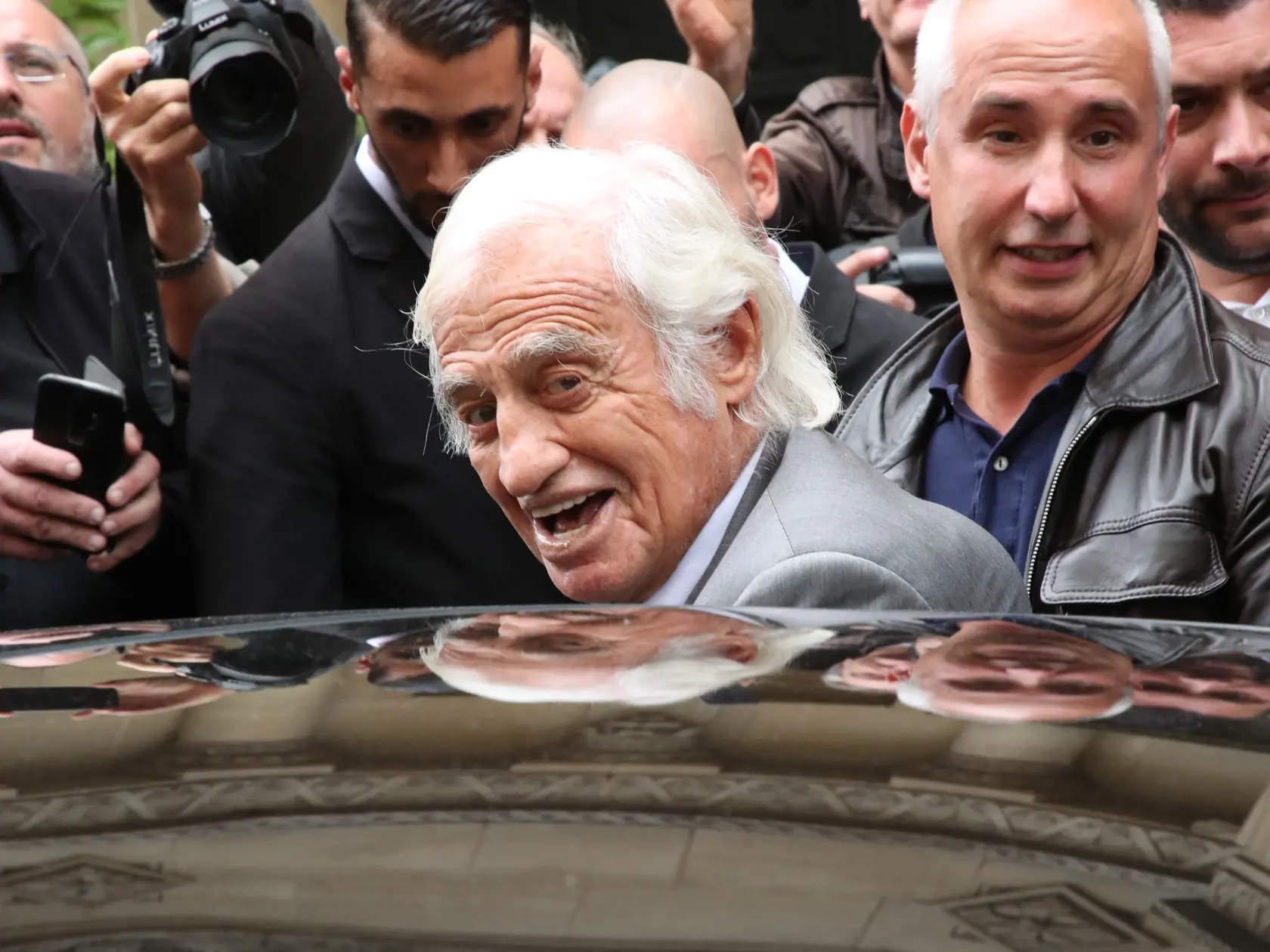 Francúzsky herec Jean-Paul Belmondo