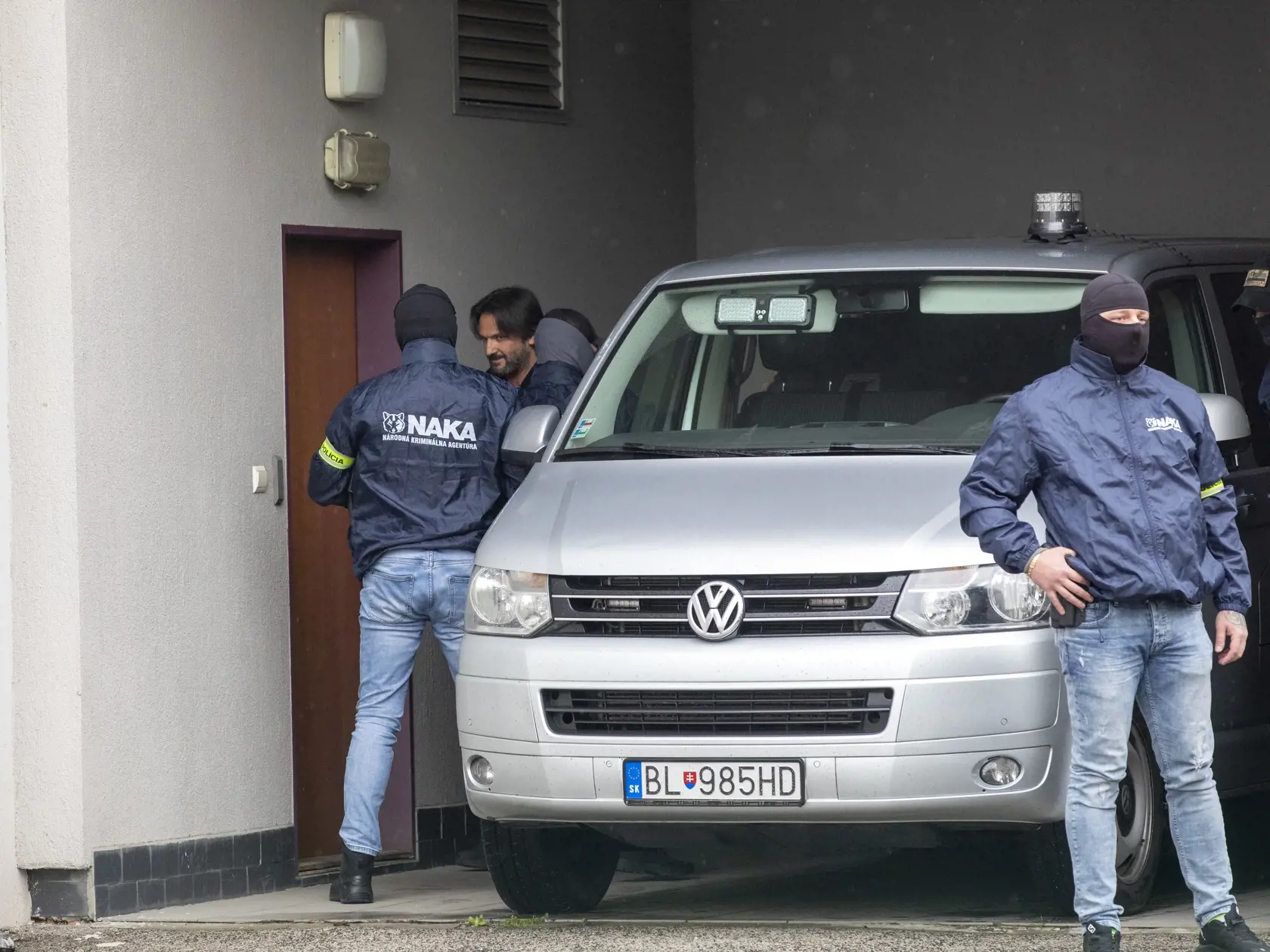 Robert Kaliňák v čase, kedy Špecializovaný trestný súd rozhodoval o jeho väzbe v kauze Súmrak. Kaliňák napokon skončil vo väzbe.