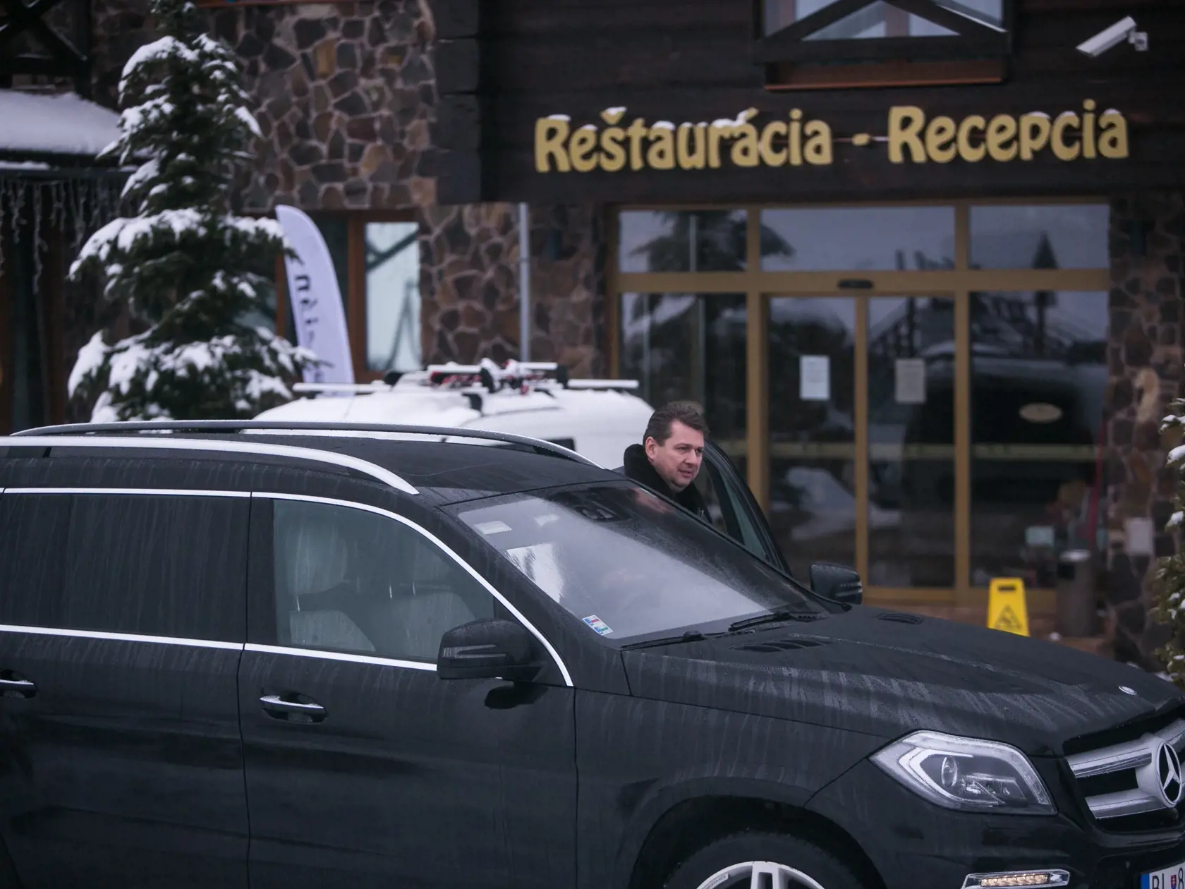 Ladislav Bašternák si Silvestra užíval na Donovaloch.