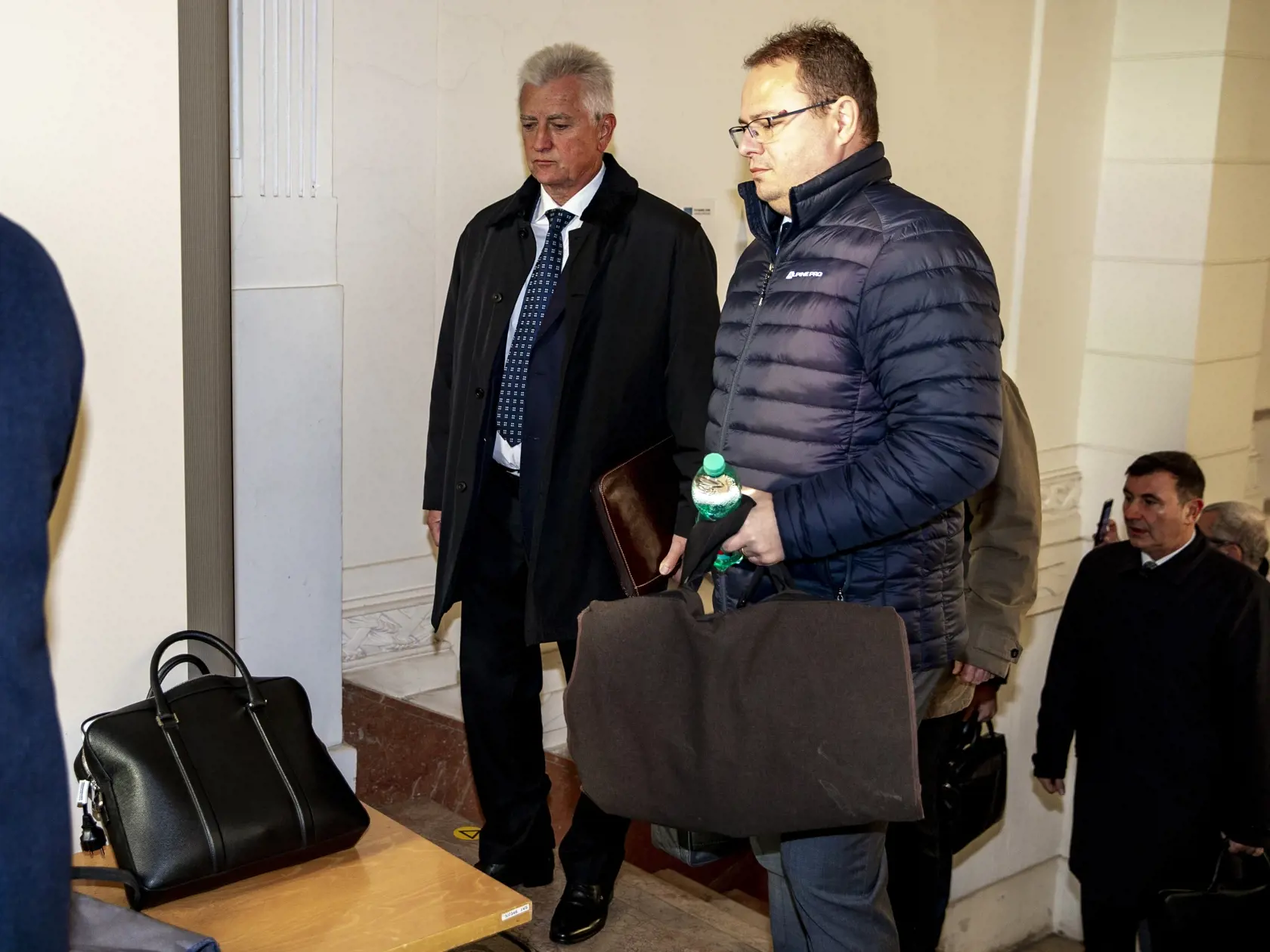 Pojednávanie v kauze Mýtnik, v ktorej je obžalovaný oligarcha Jozef Brhel, jeho syn a ďalšie 4 osoby. Na snímke je Jozef Brhel.  