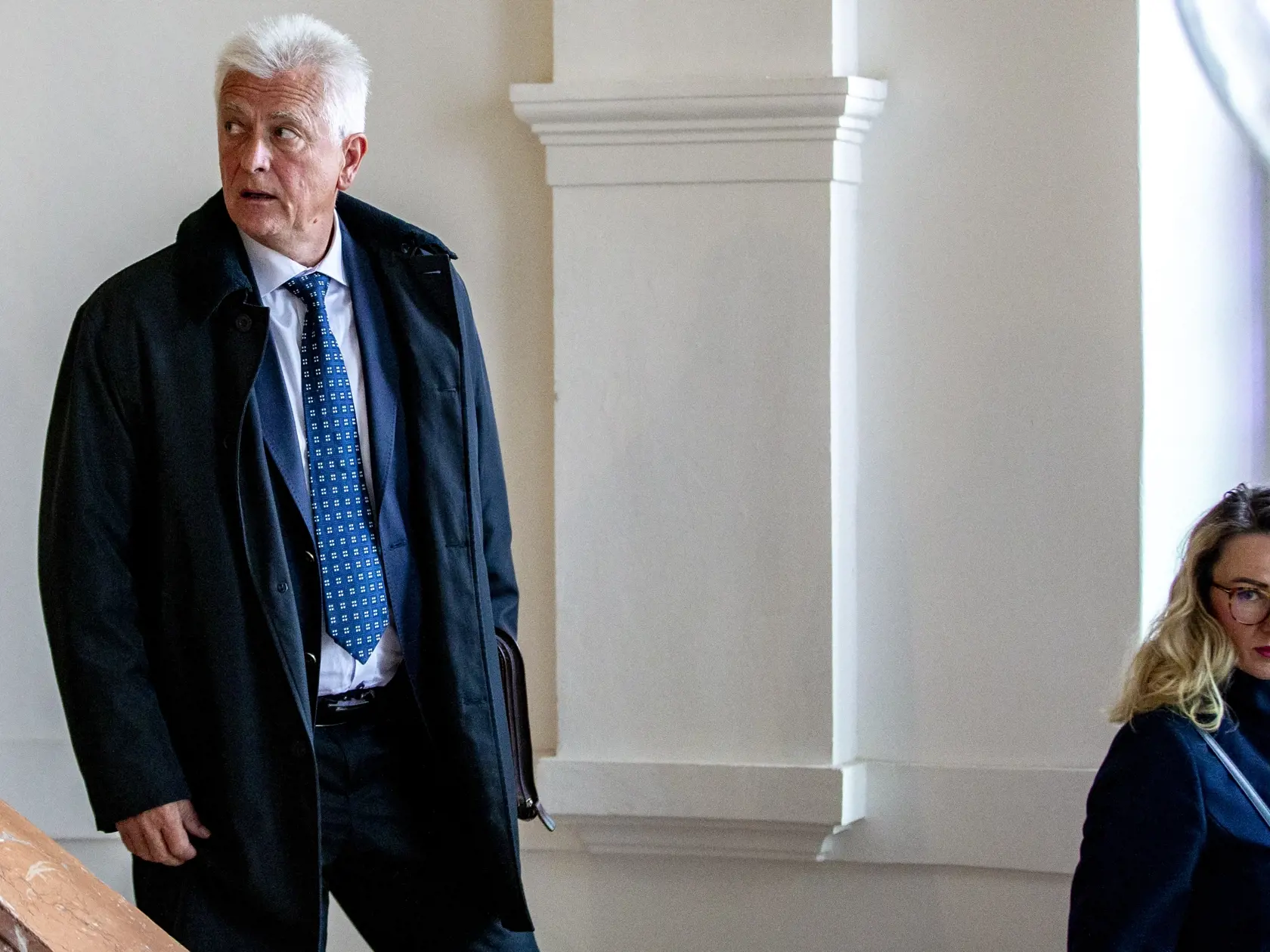 Pojednávanie v kauze Mýtnik, v ktorej je obžalovaný oligarcha Jozef Brhel, jeho syn a ďalšie 4 osoby. Na snímke je Jozef Brhel. 