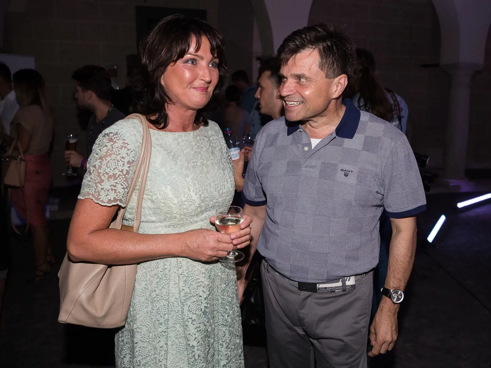 Minister školstva Peter Plavčan a Ľudmila Farkašovská. 