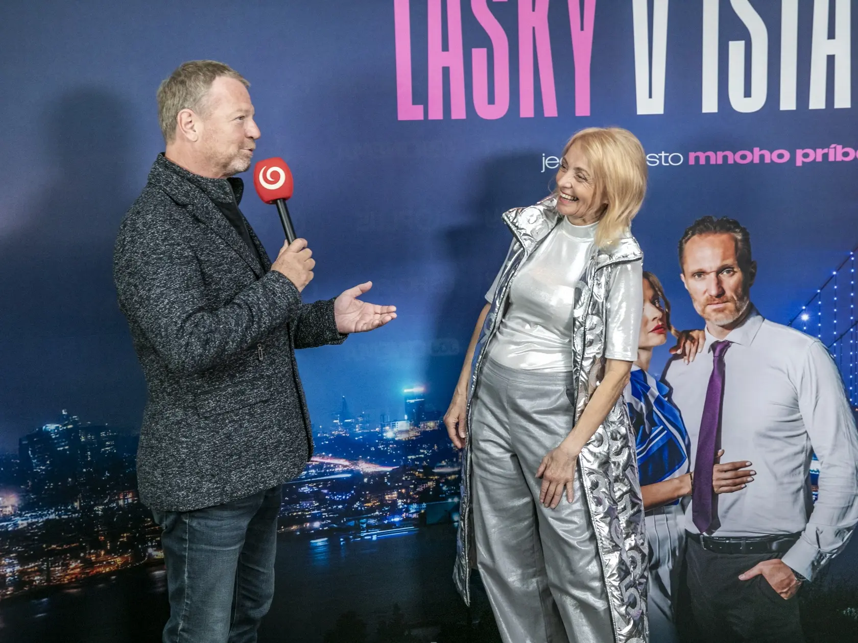 Maroš Kramár a česká herečka Veronika Žilková sa v jeden moment postarali o zábavu.
