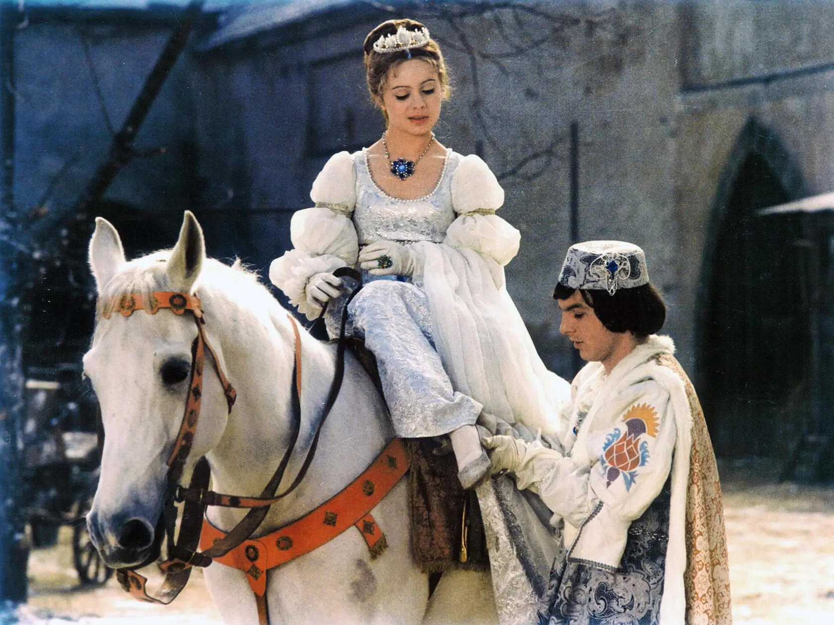 Umelec si
zahral princa po
boku Libuše
Šafránkovej († 68). 