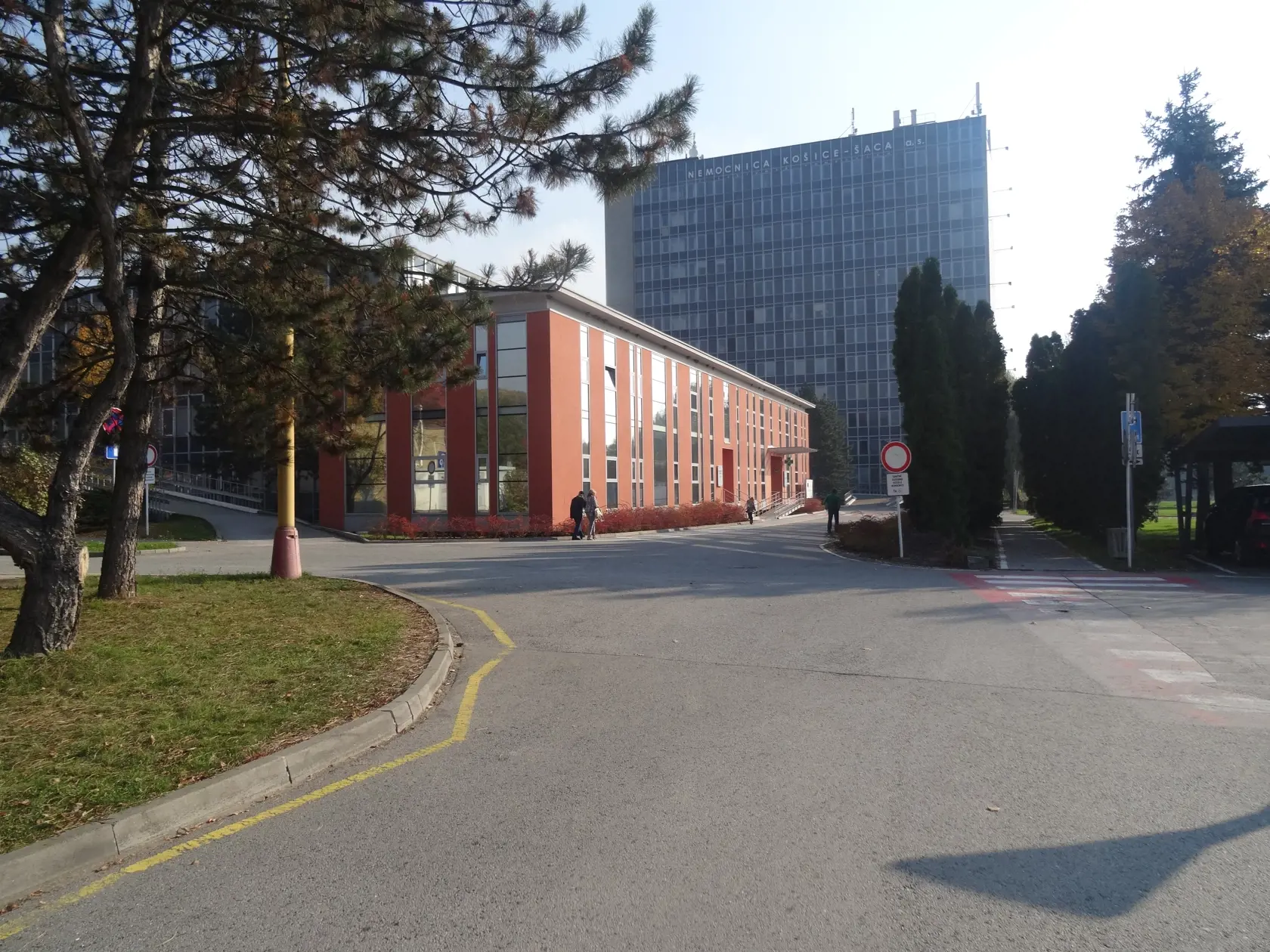 Na snímke Nemocnica Košice - Šaca