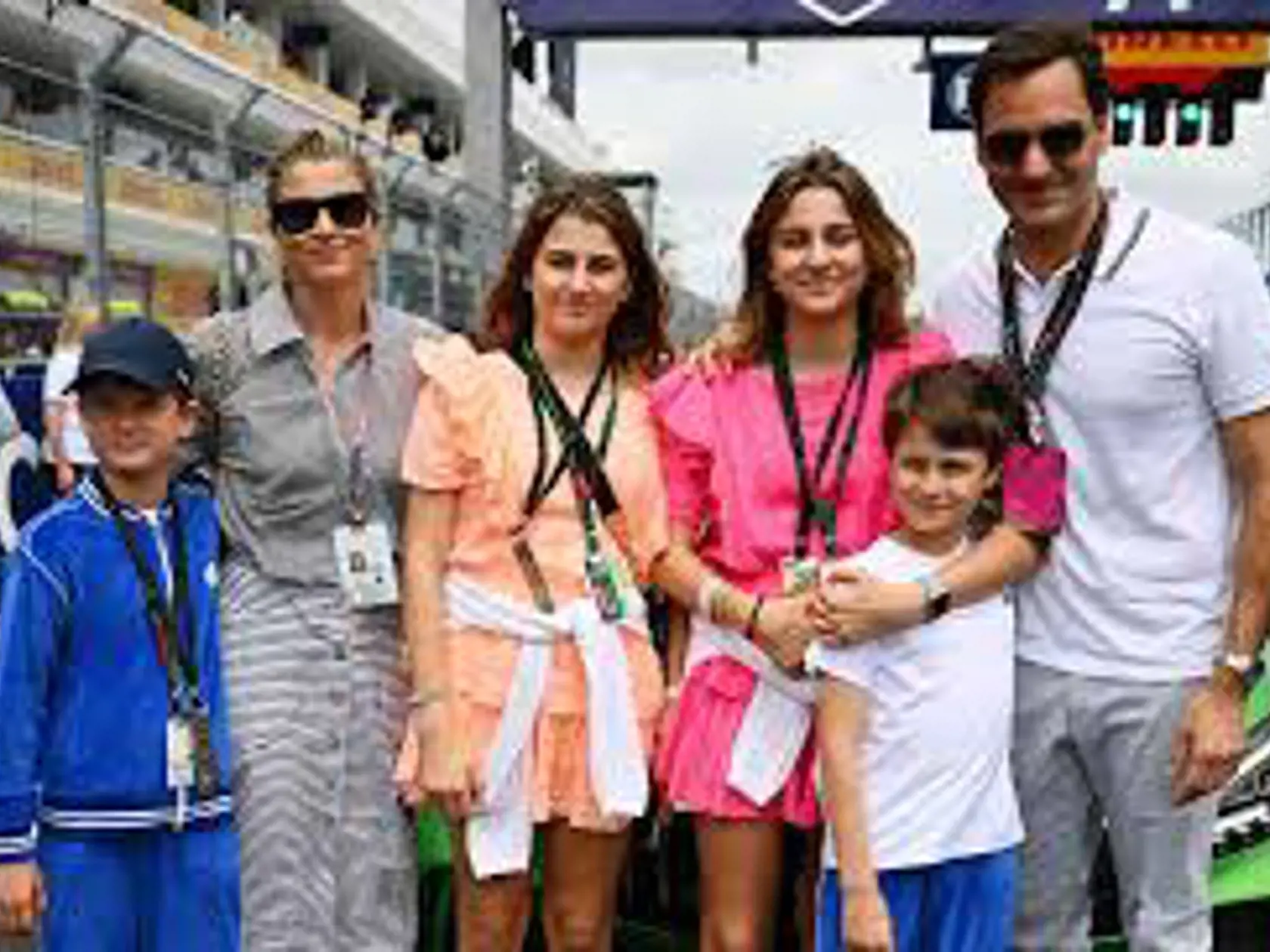 S Mirkou, ktorá v minulosti tiež hrala tenis, majú dve dcéry a dvoch synov - dvojičky Mylu a Charlene a dvojčatá Lea a Lennyho.
