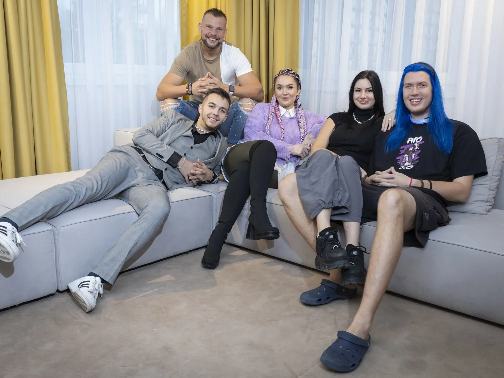 Na snímke farmári Tamás Kassai, Filip Jánoš, Martina Korkobcová, Giuliana Santi a Michal Mošpan.