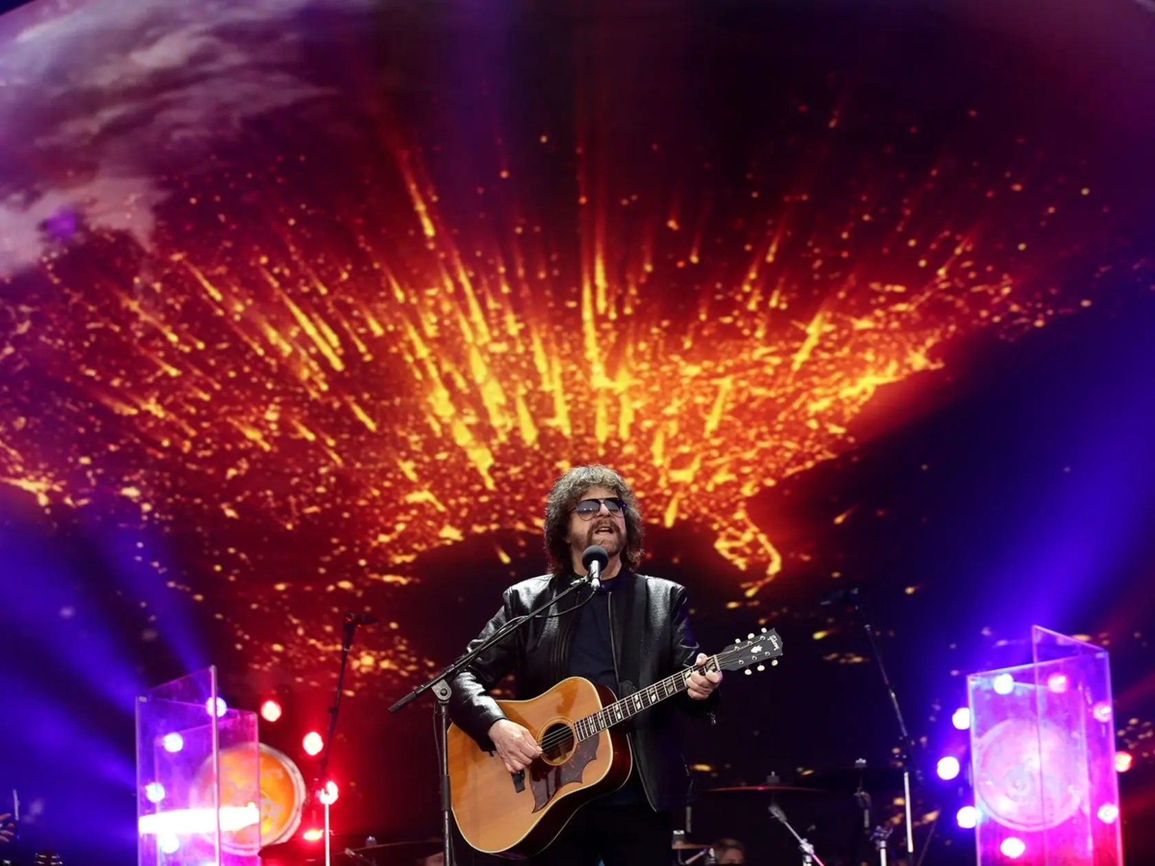 Spevák skupiny ELO Jeff Lynne