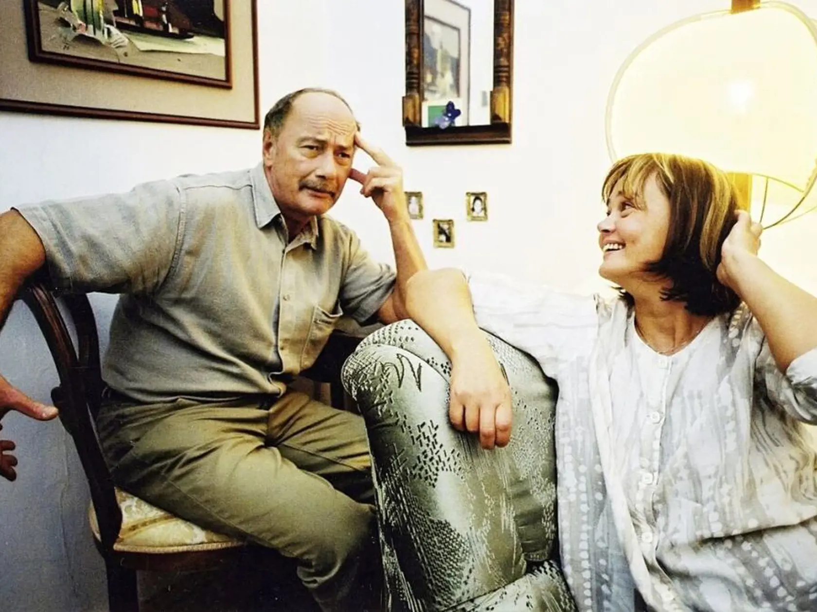 Oľga Solárová a Ivan Romančík