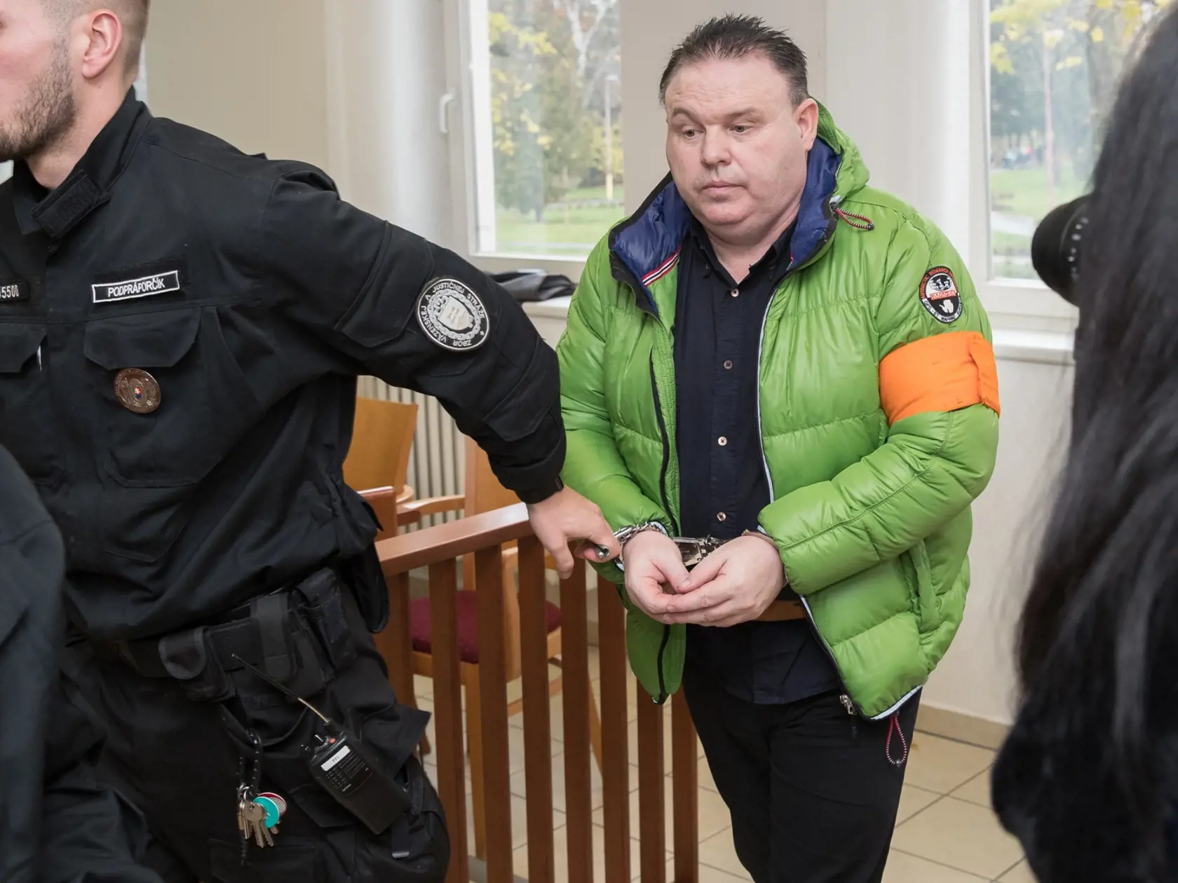 Miroslav Vlček na súde v Trnave.