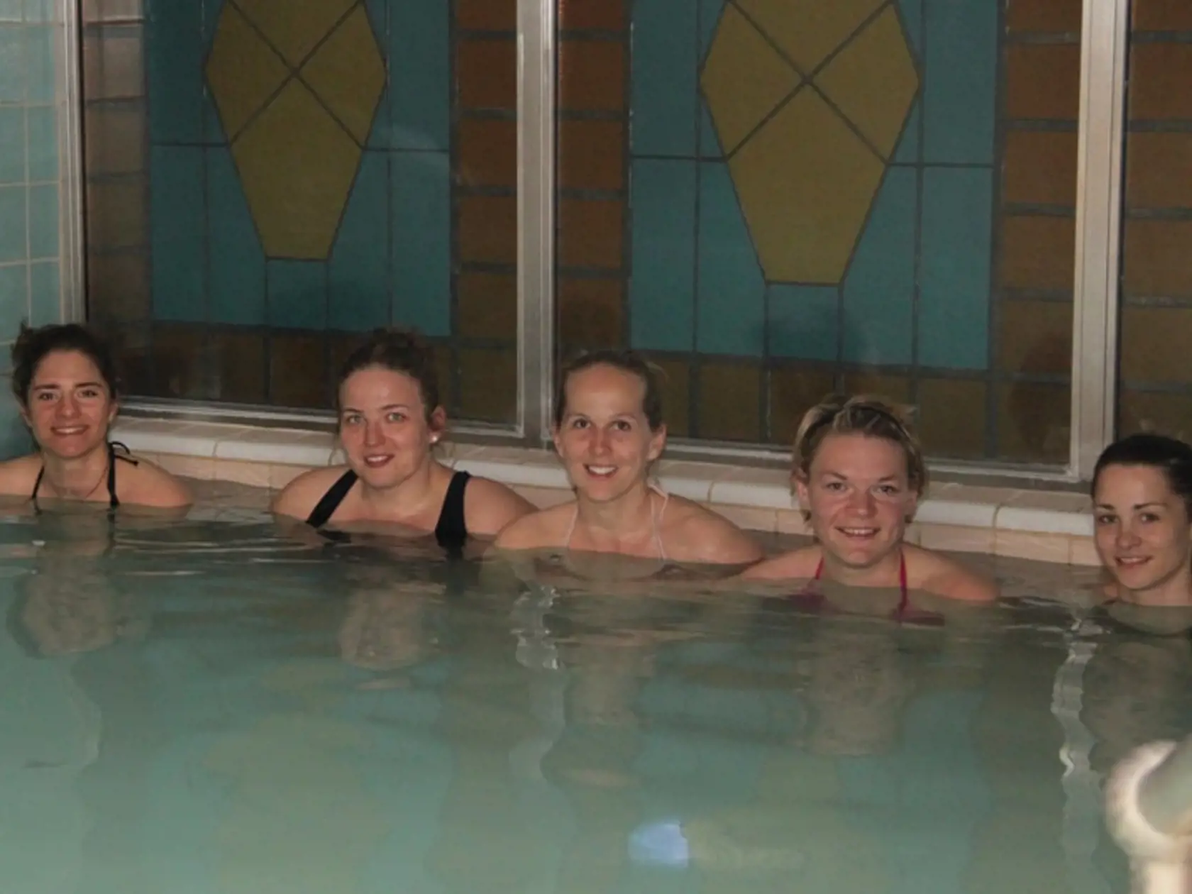 Kúpele ponúkli dokonalý relax pre hráčky.