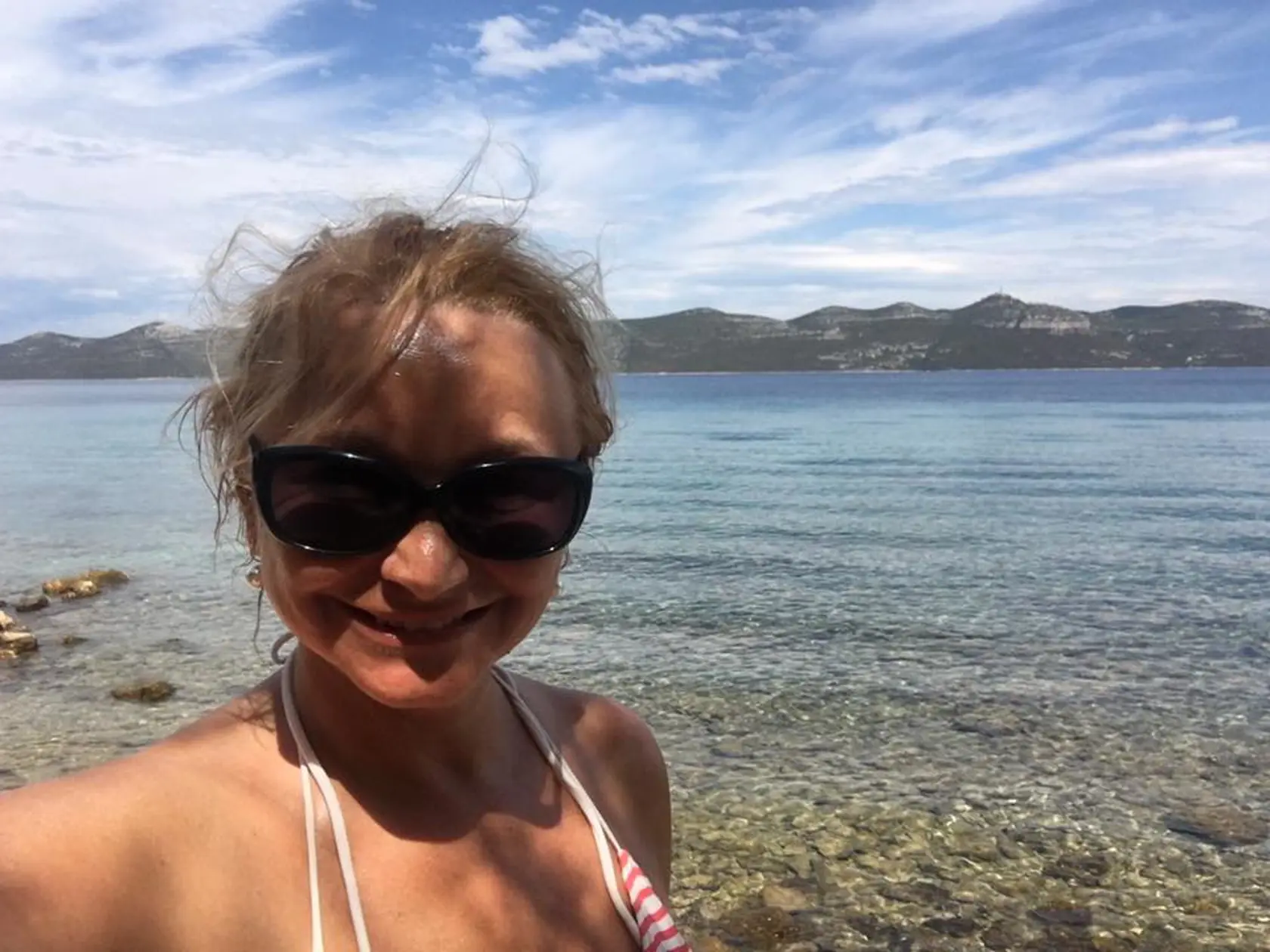 Anka Šišková si v lete vždy odskočí k moru.