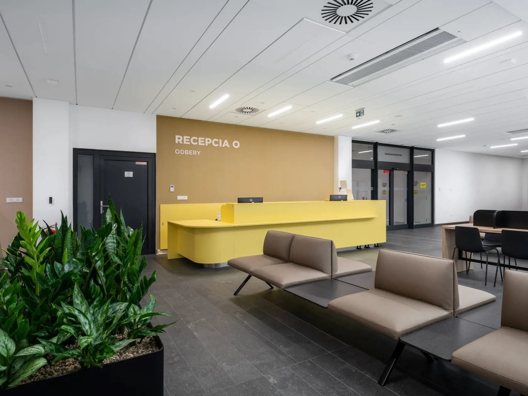 Recepcia - odbery