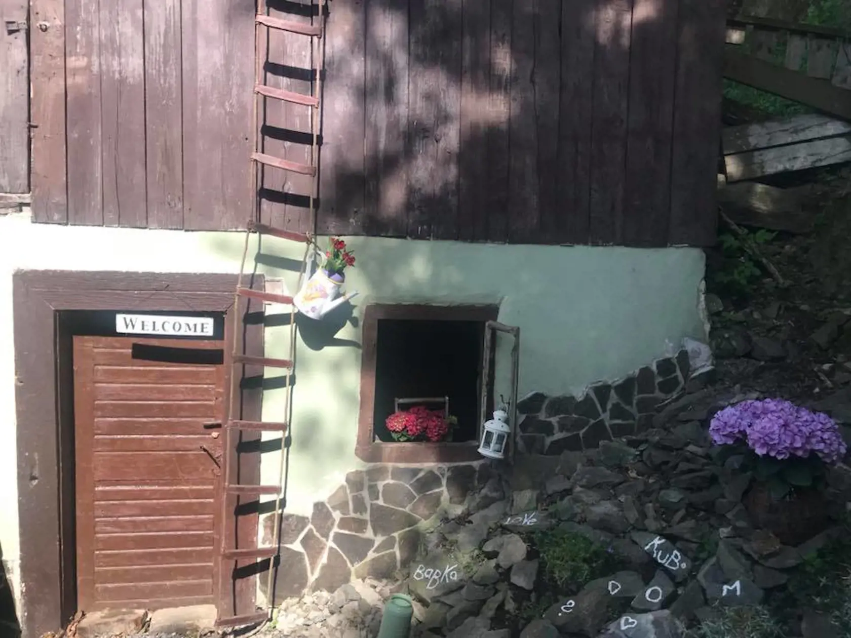 Domček v Banskej Štiavnici, ktorý vlastní Lucia Ď. Nicholsonová.