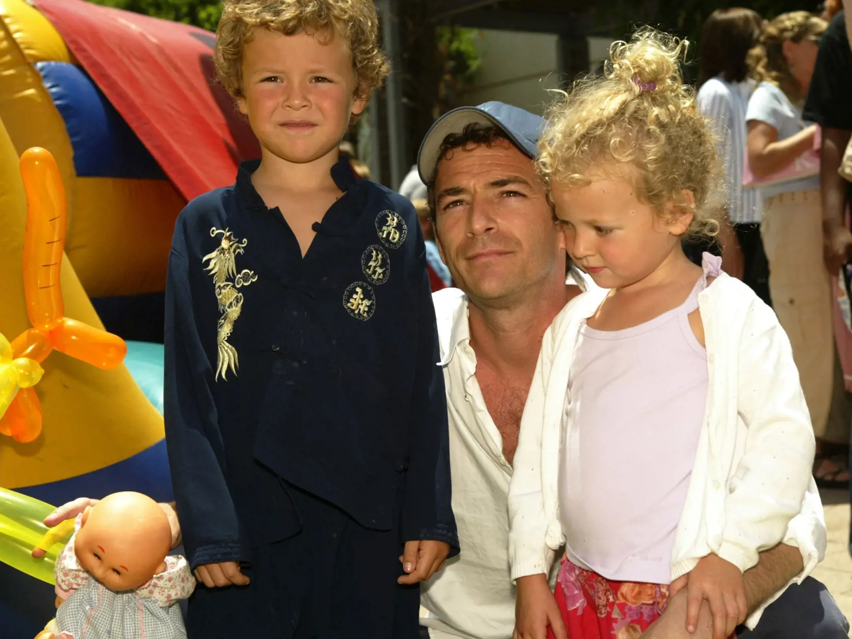 Luke Perry s deťmi