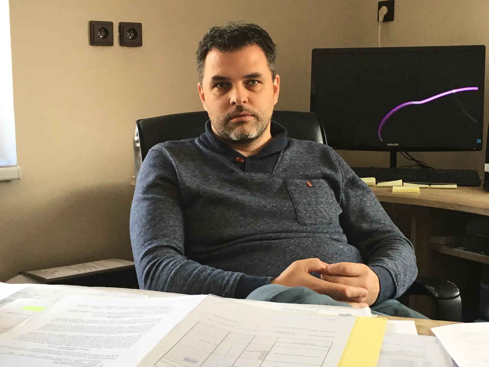 Starosta Kojšova Anton Bašniar.