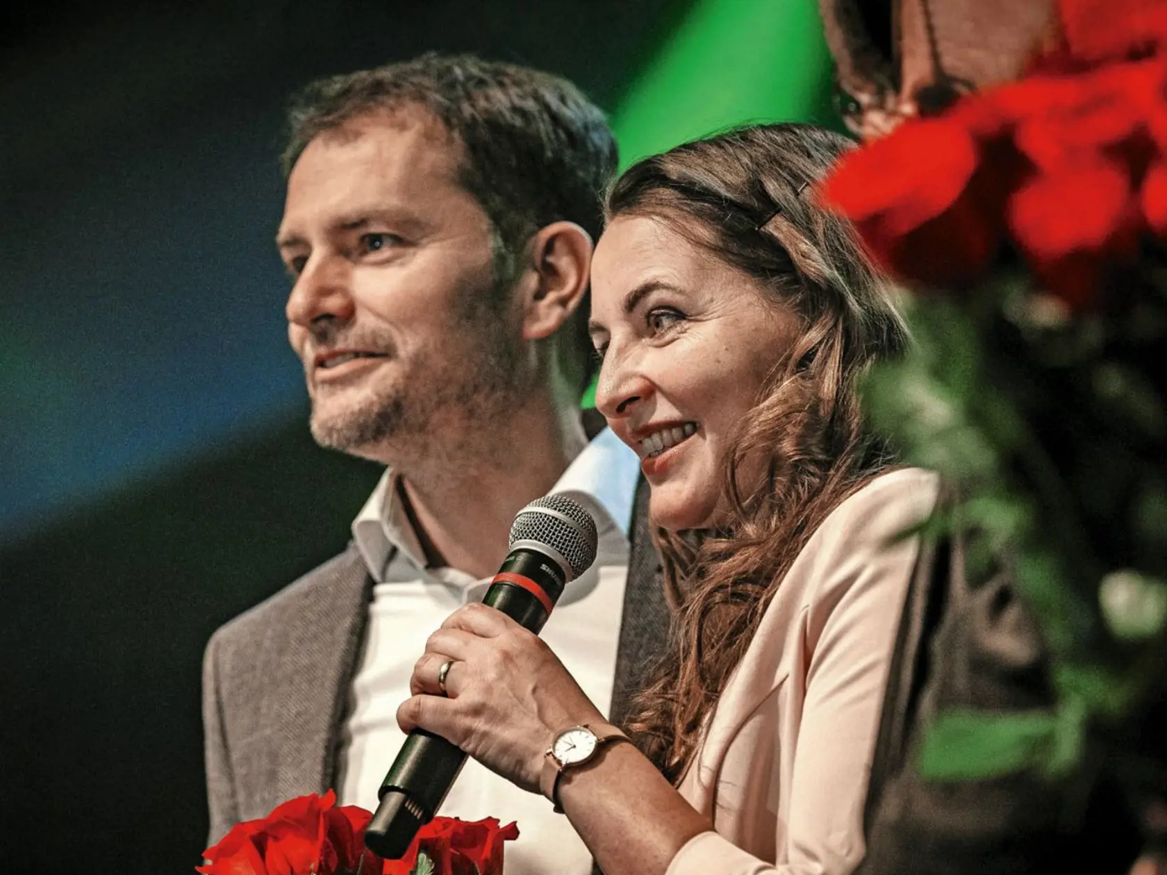 Igor Matovič s manželkou