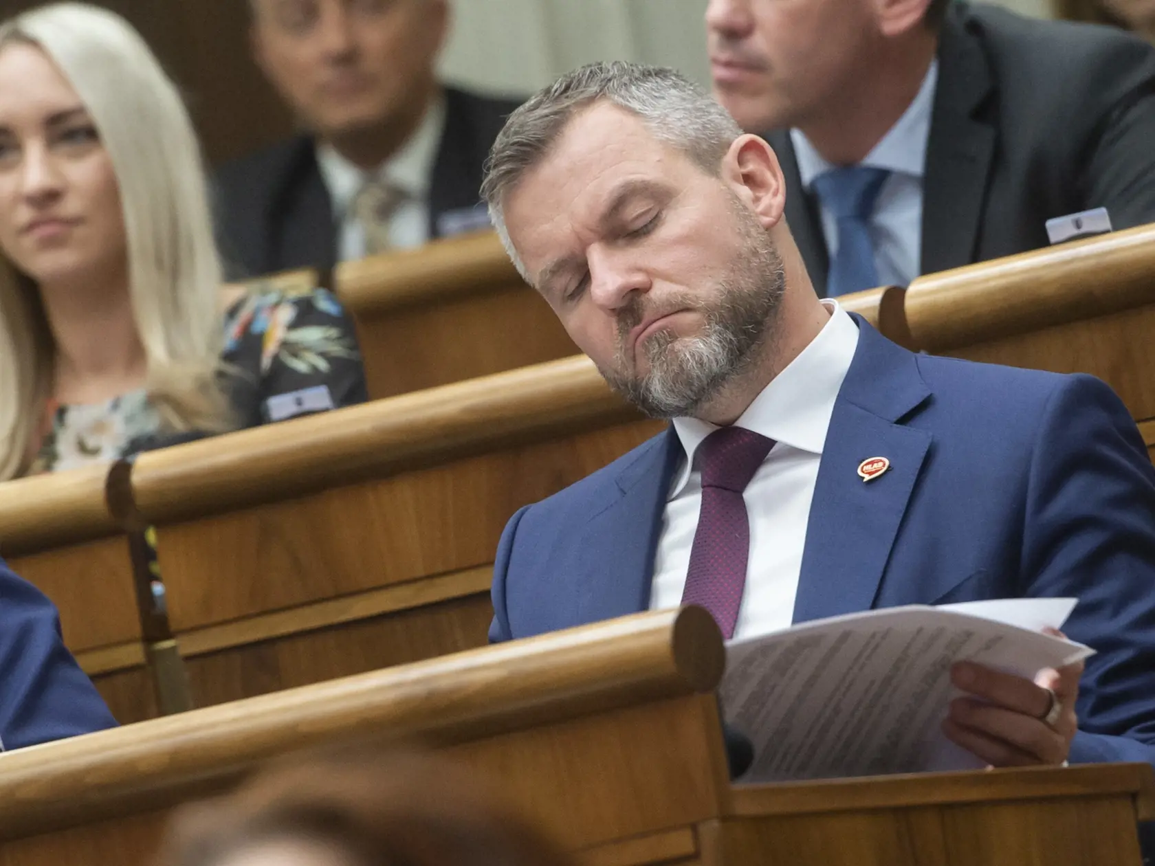 Peter Pellegrini - predseda mimoparlamentnej strany Hlas-SD