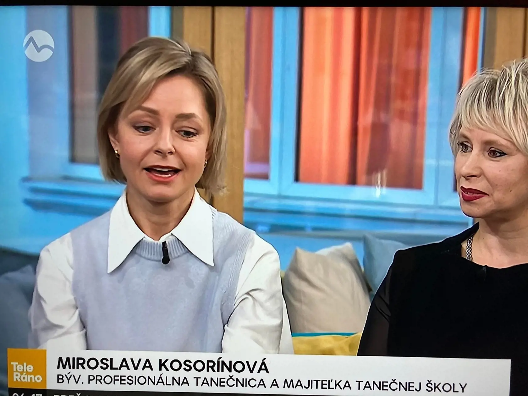 Marec 2023: Bývalá tanečníčka Mirka Kosorínová navštívila Teleráno a takto sa rokmi zmenila.