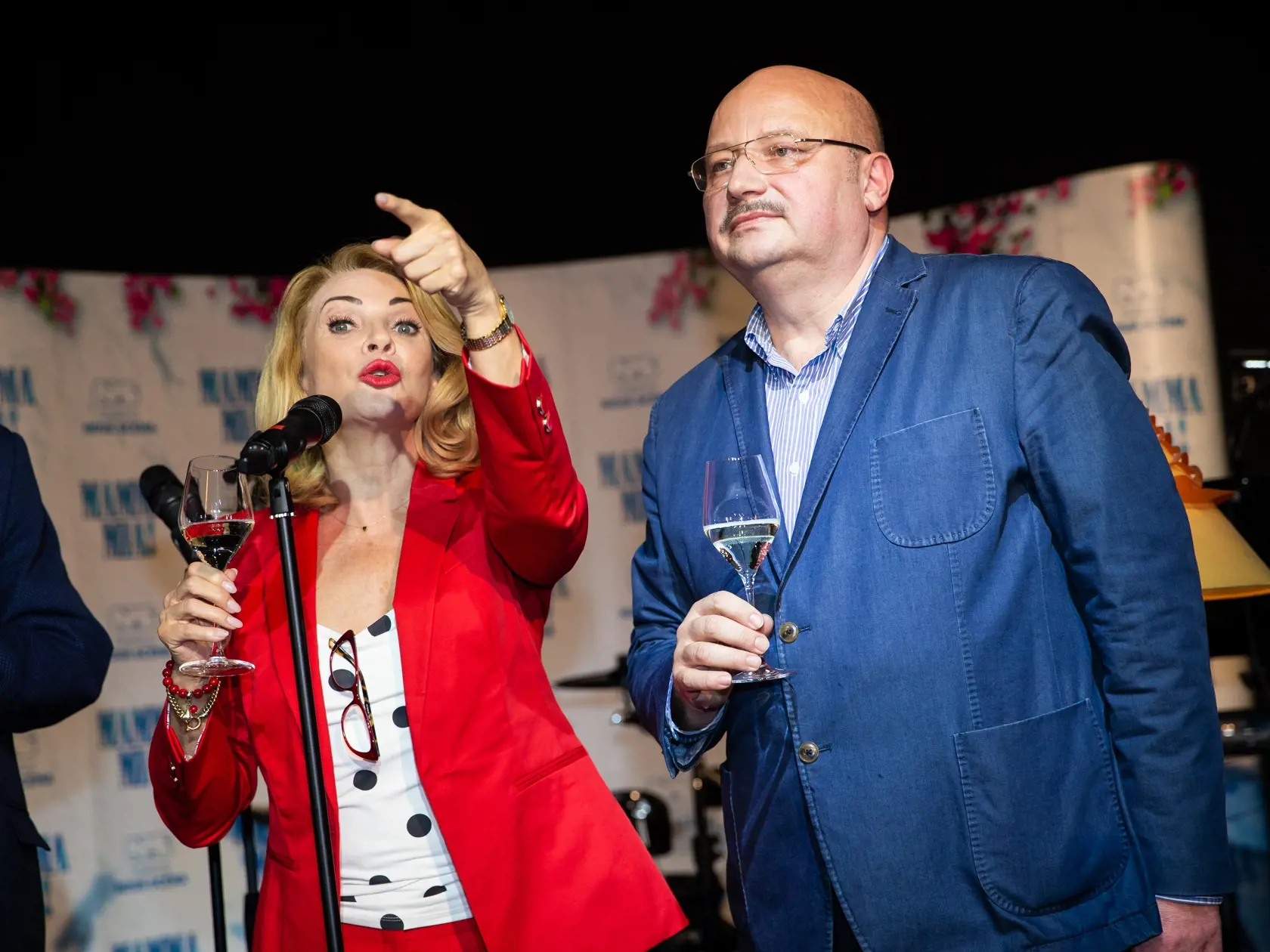 Martin Sarvaš a Zdena Studenková na krste jeho knihy s názvom Zatiaľ toľko. Dvojica sa pozná už dlhé roky.