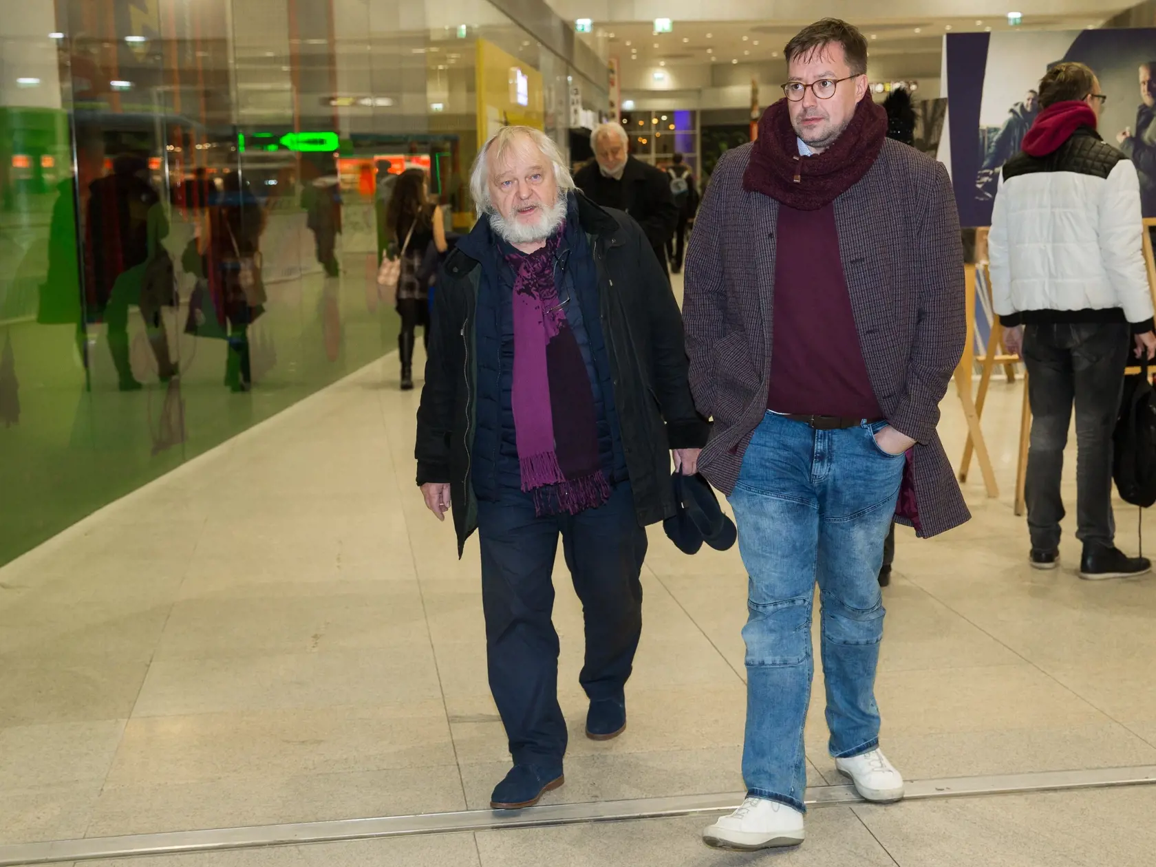 Premiéra slovenského mysteriózneho trileru "Trhlina" v jednom z bratislavských kín. Na snímke Stanislav Párnický. Rok 2019.