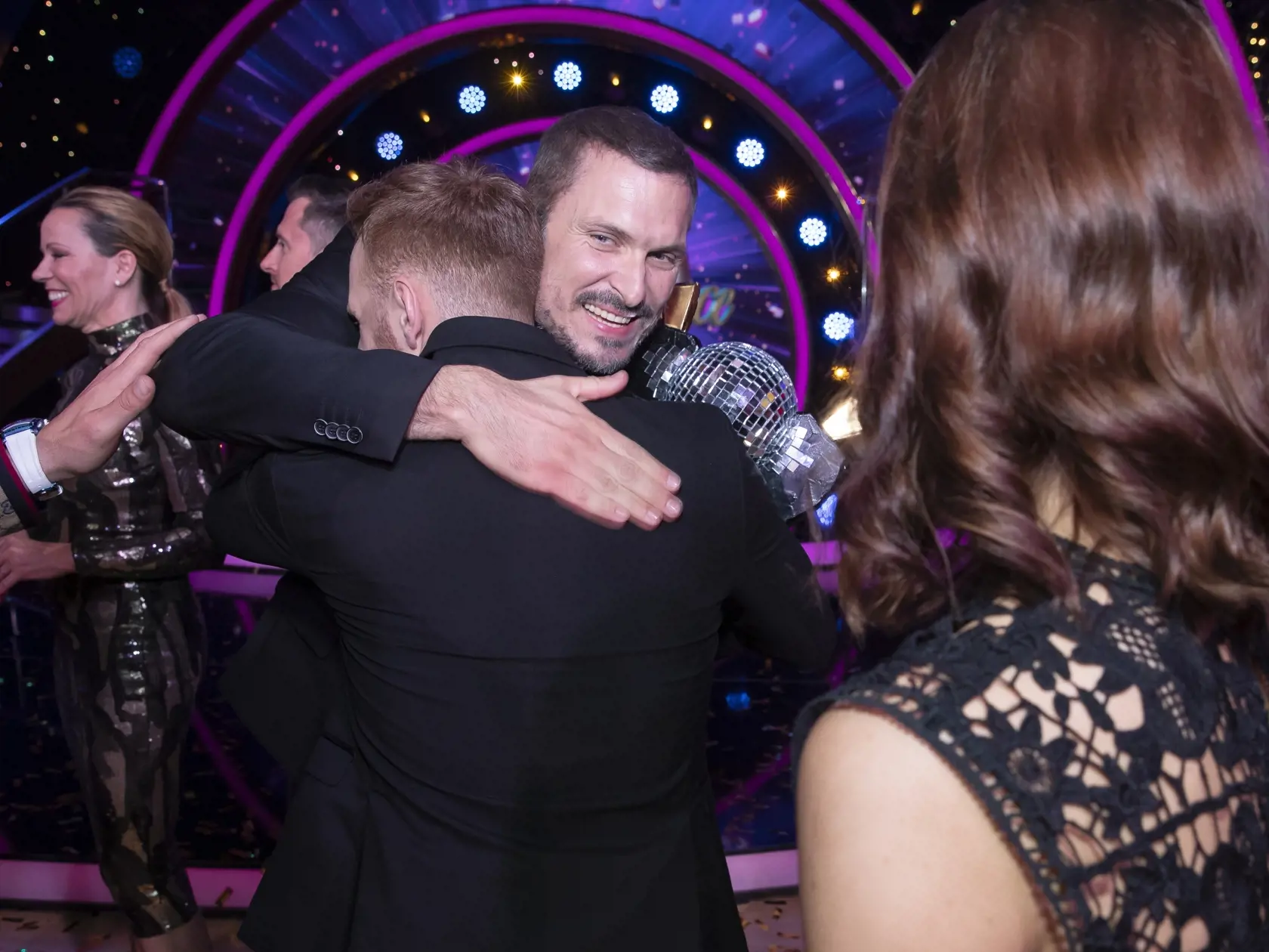 Finale tanečnej televíznej šou Let’s Dance v bratislavskej Inchebe. Na snímke je Ján Koleník.