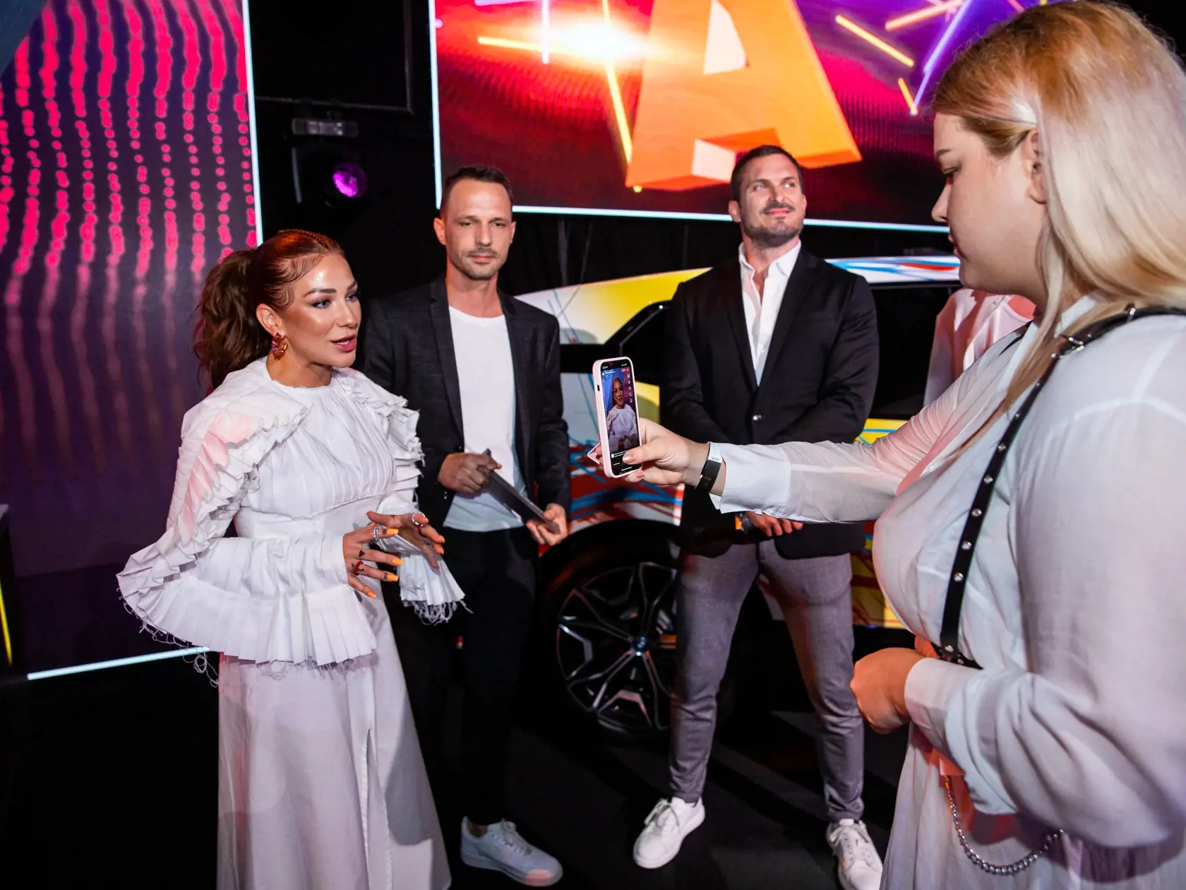 Galavečer Social Awards Slovakia "SOWA" v Bratislave. Na snimke Martin "Pyco" Rausch a Ján Koleník