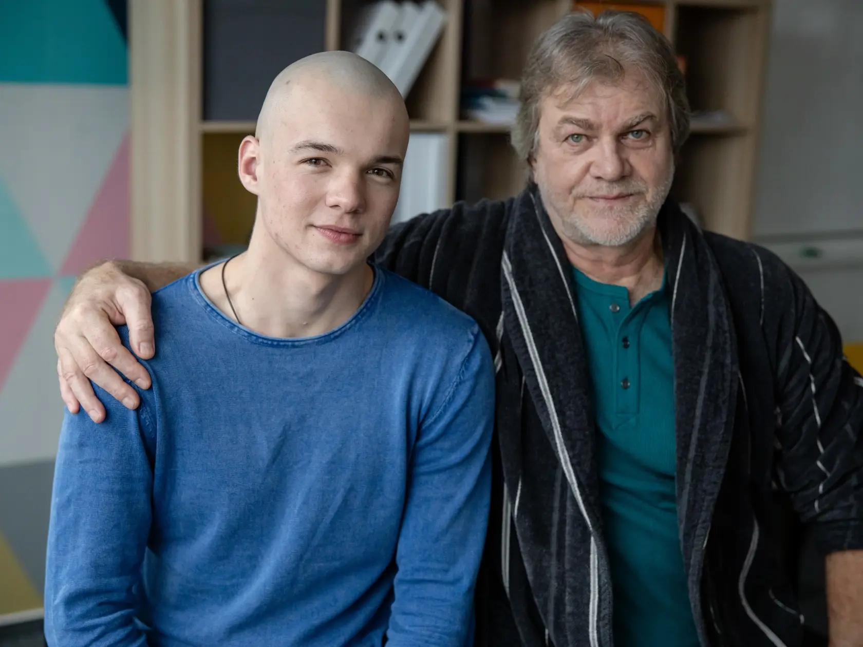 Herec Jakub Švec v seriáli Červené pásky.