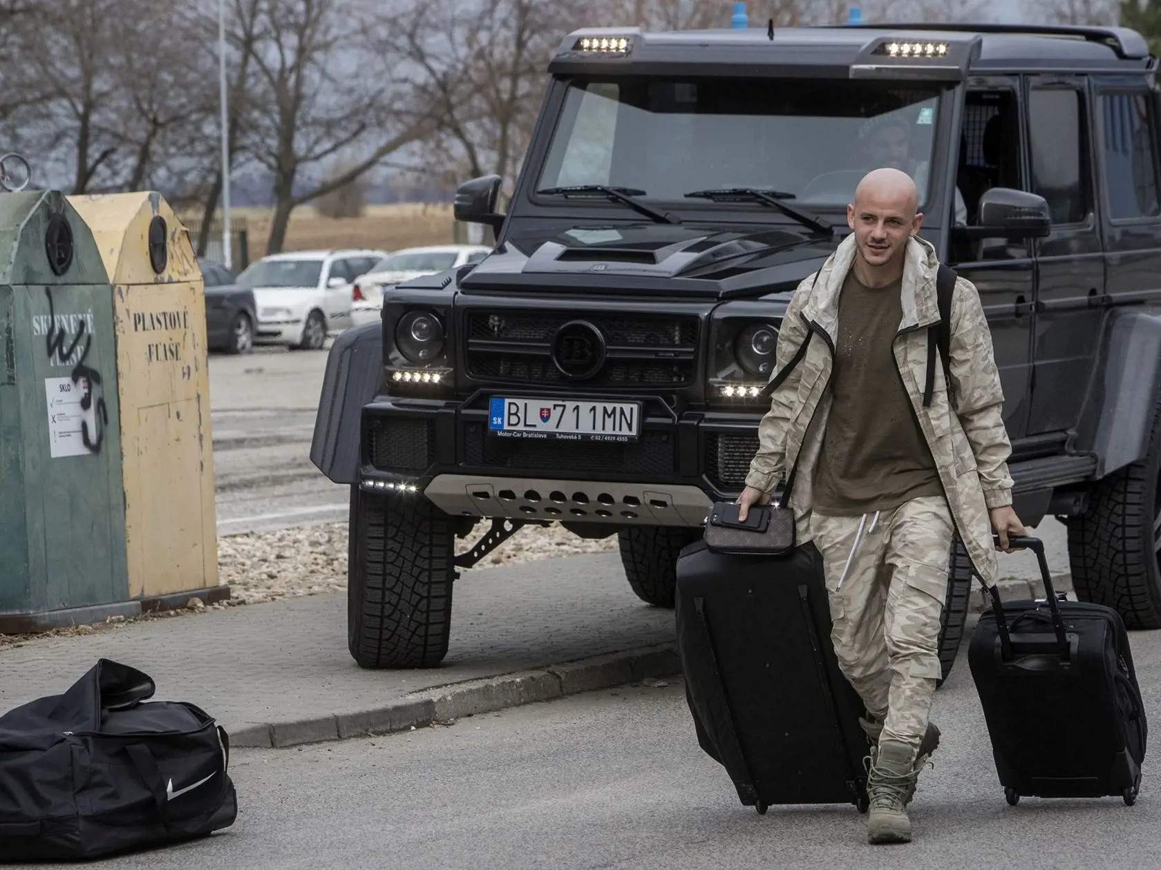 Najznámejšie auto: Tento voz s úpravou od Brabusu vlastní Vlado Weiss. Jeho hodnota sa môže vyšplhať až na sumu 400-tisíc eur.