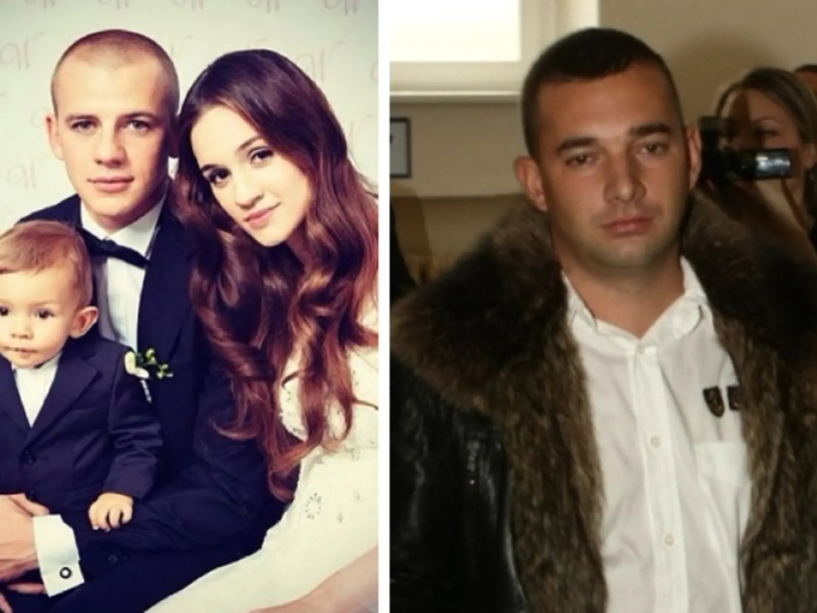 Vladimír Weiss mladší a Martina sa zobrali koncom vlaňajška. Vpravo Martinin expriateľ Michal Blažíček, s ktorým má dieťa.