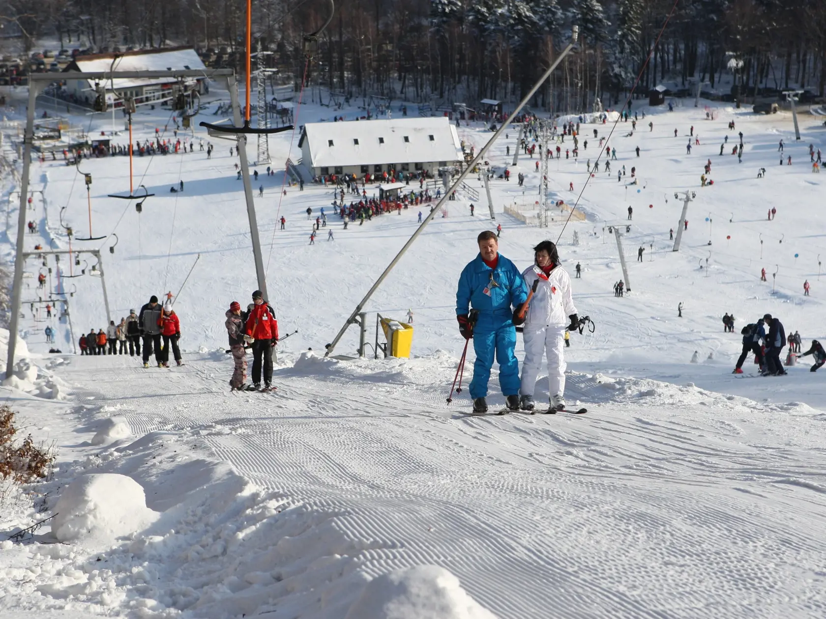 Lyzovacka Jahodna;sneh, lyze, svah, zima;6.1.2008