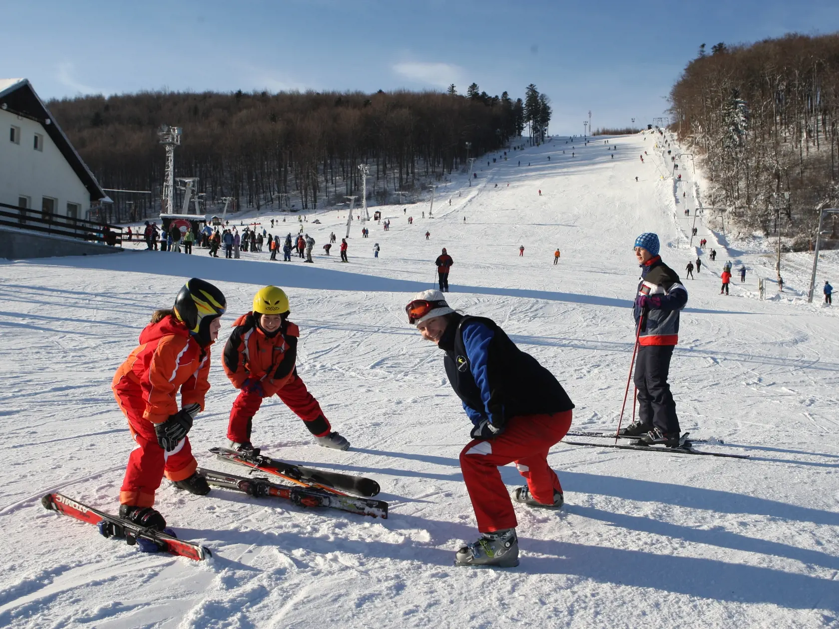 Lyzovacka Jahodna;sneh, lyze, svah, zima;6.1.2008