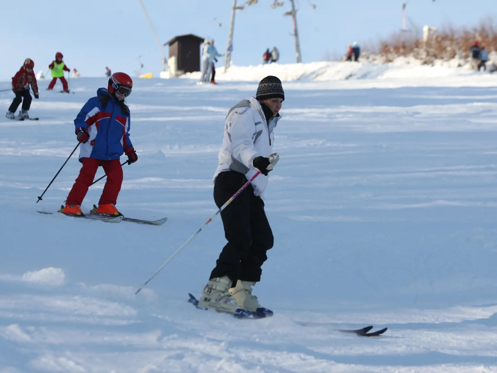 Lyzovacka Jahodna;sneh, lyze, svah, zima;6.1.2008
