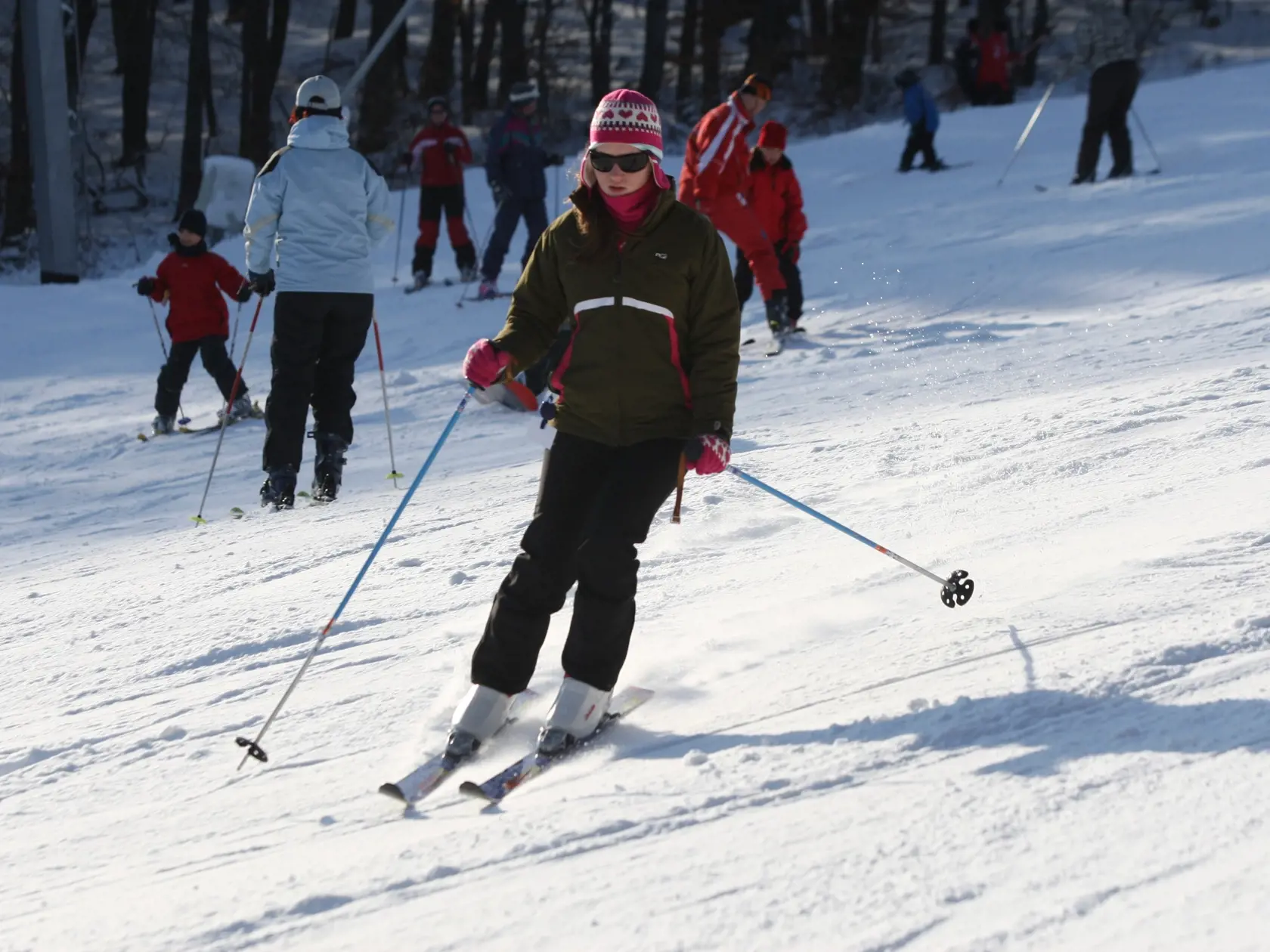 Lyzovacka Jahodna;sneh, lyze, svah, zima;6.1.2008