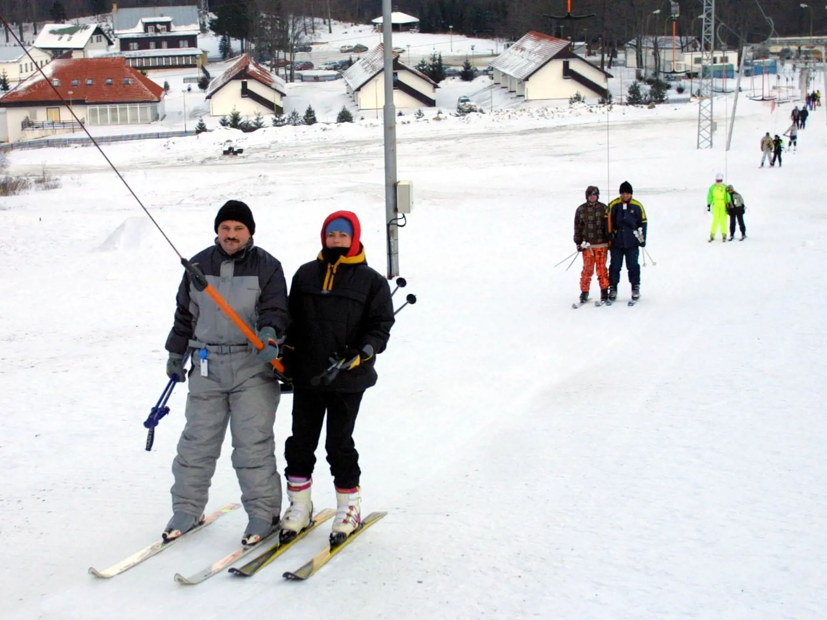 Jahodna;svah, ôyze, lyzovanie, lyziar, sneh, sane, sankovanie, vlek, poma, kotva;20.12.2007