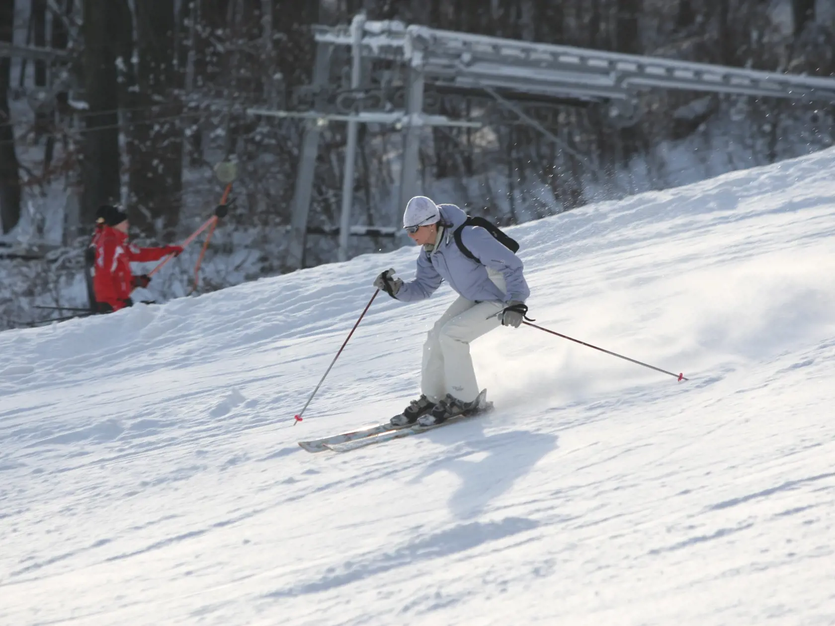 Lyzovacka Jahodna;sneh, lyze, svah, zima;6.1.2008